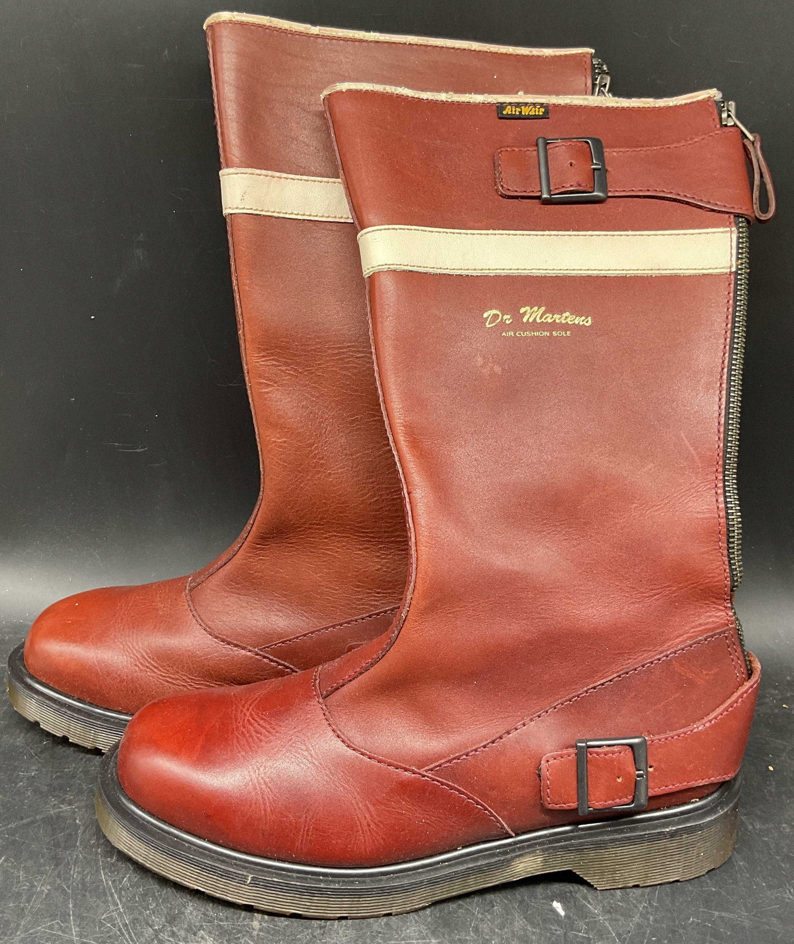 Dr Martens Steven Leather Biker Boots (1 of 7)