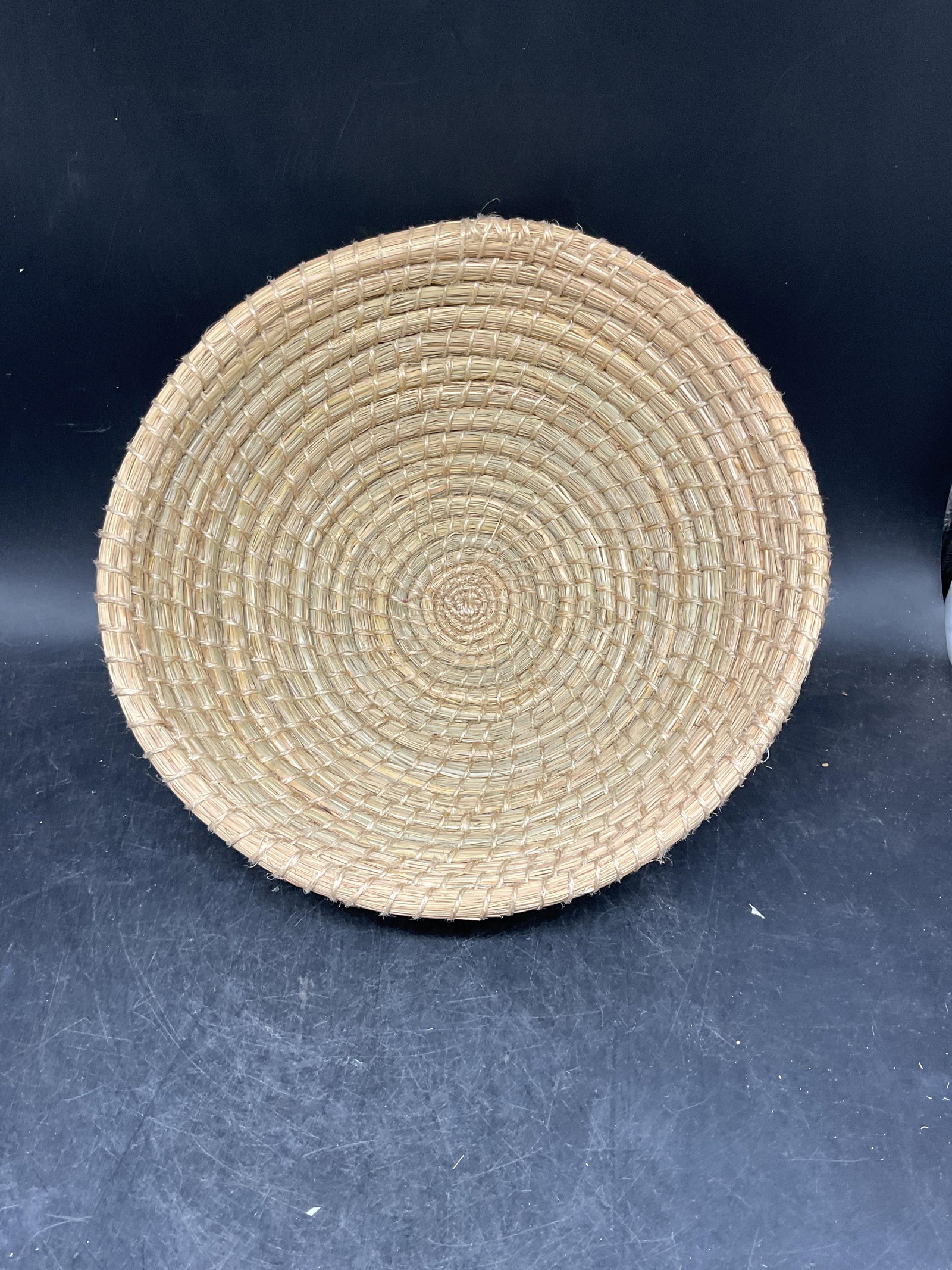 Set 3 Woven coiled Grass Baskets - 2
