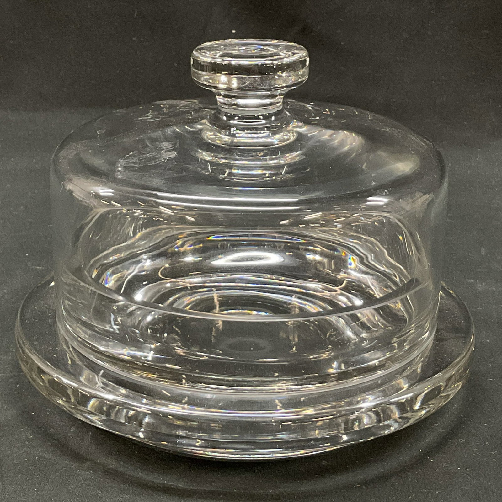 Vintage Crystal Lidded Dish (1 of 7)