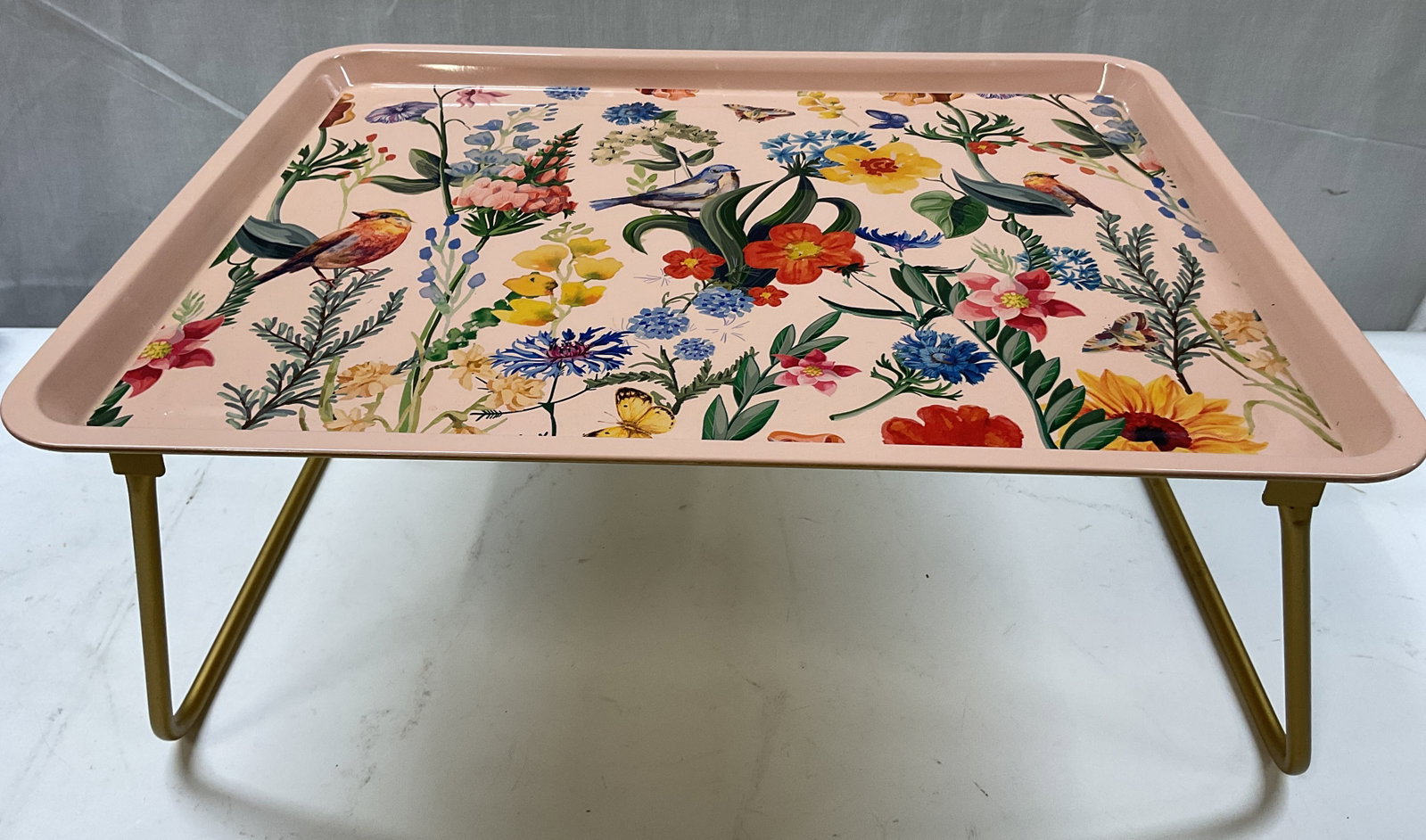 Vintage Metal Foldable Bed Tray (1 of 11)