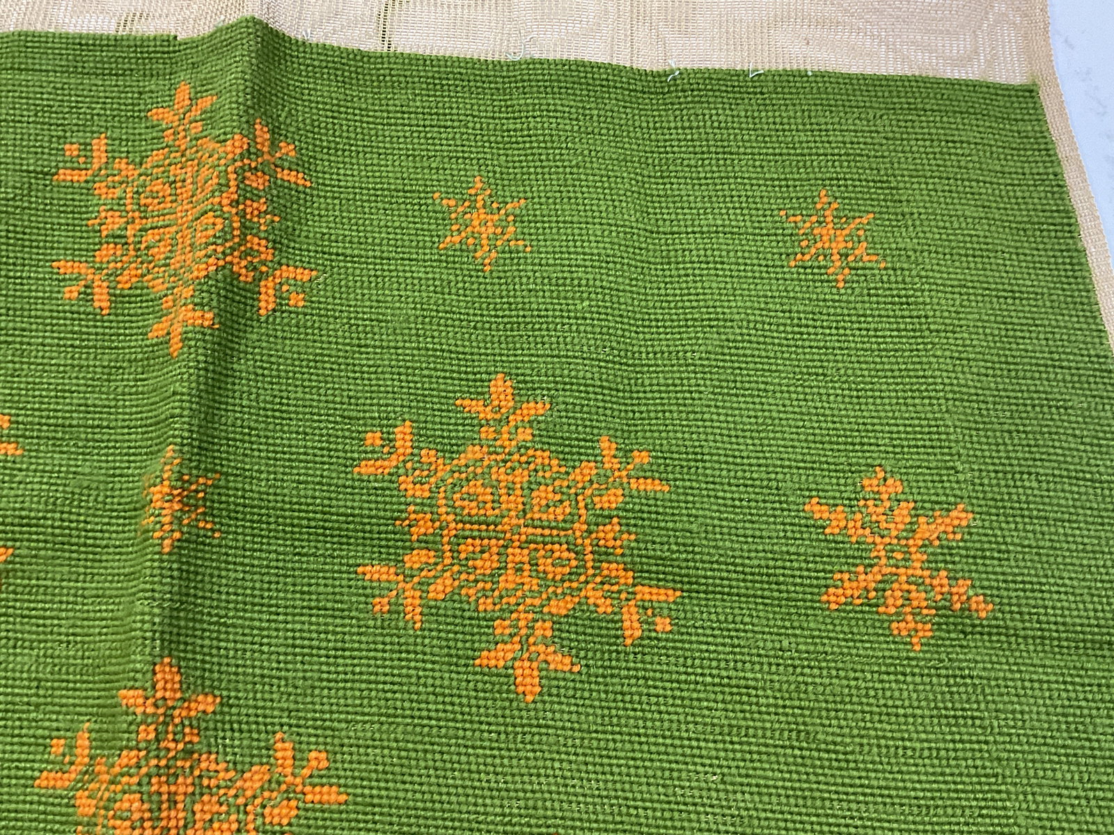 Vintage Bucilla Needlepoint Panel - 5