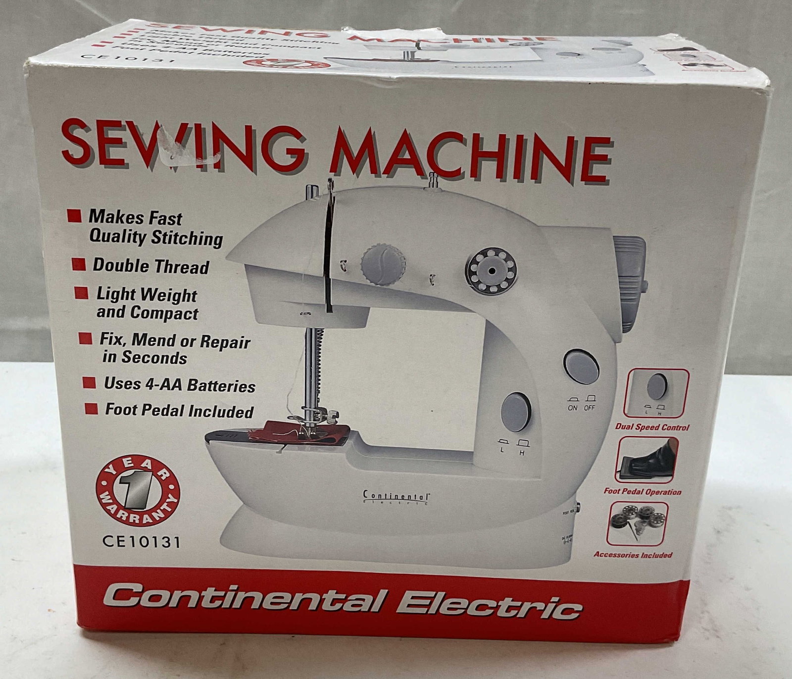 Continental Electric Sewing Machine NIB (1 of 7)