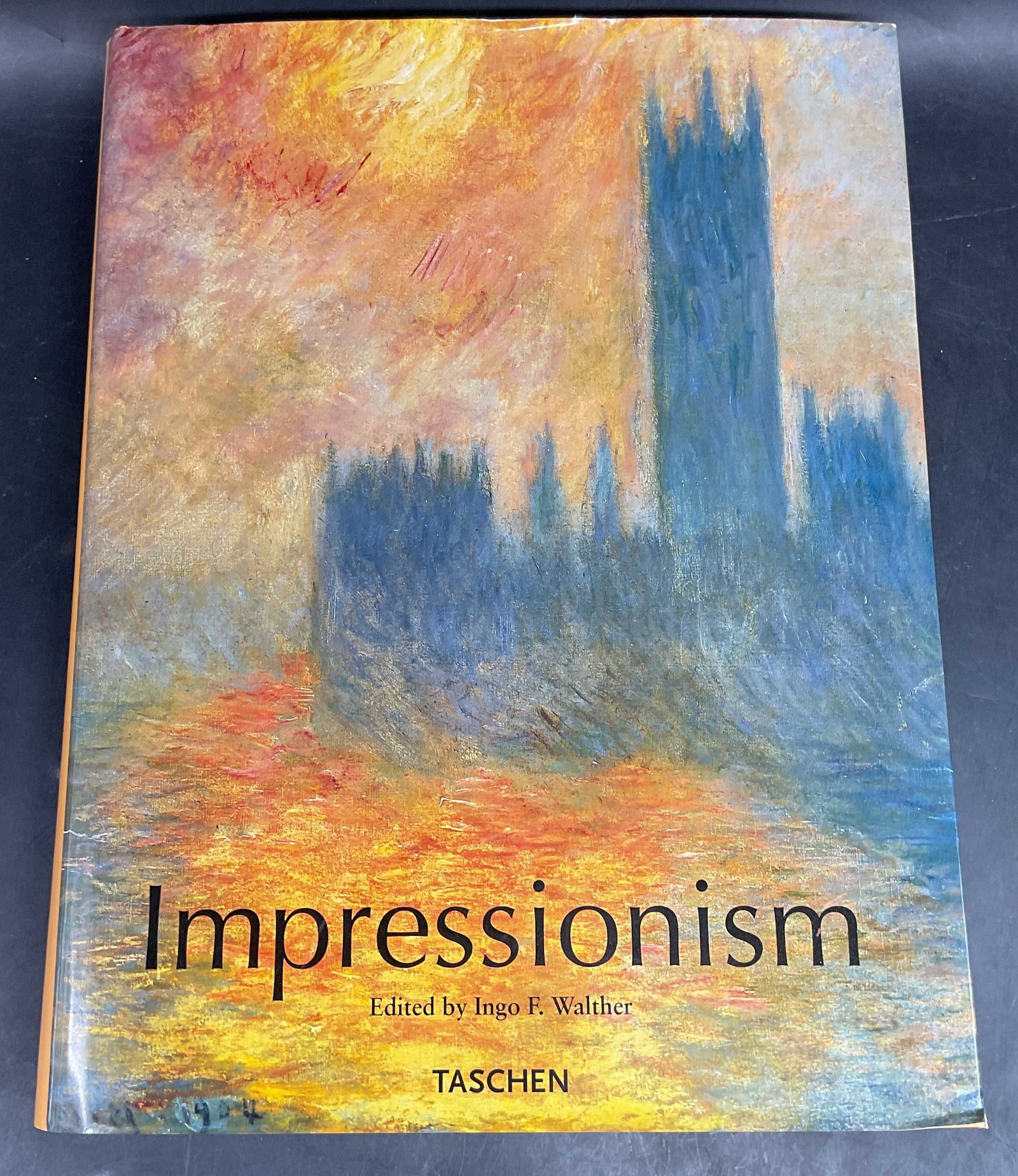 Impressionism TASCHEN Art Book Illustrated 2006: Hardcover copy of Impressionism edited by Ingo F Walther. Published by TASCHEN, 2006. Measures approx. 12.75 x 9.75 inches. Fully illustrated. Some wear to cover, pages, and binding consistent with ex