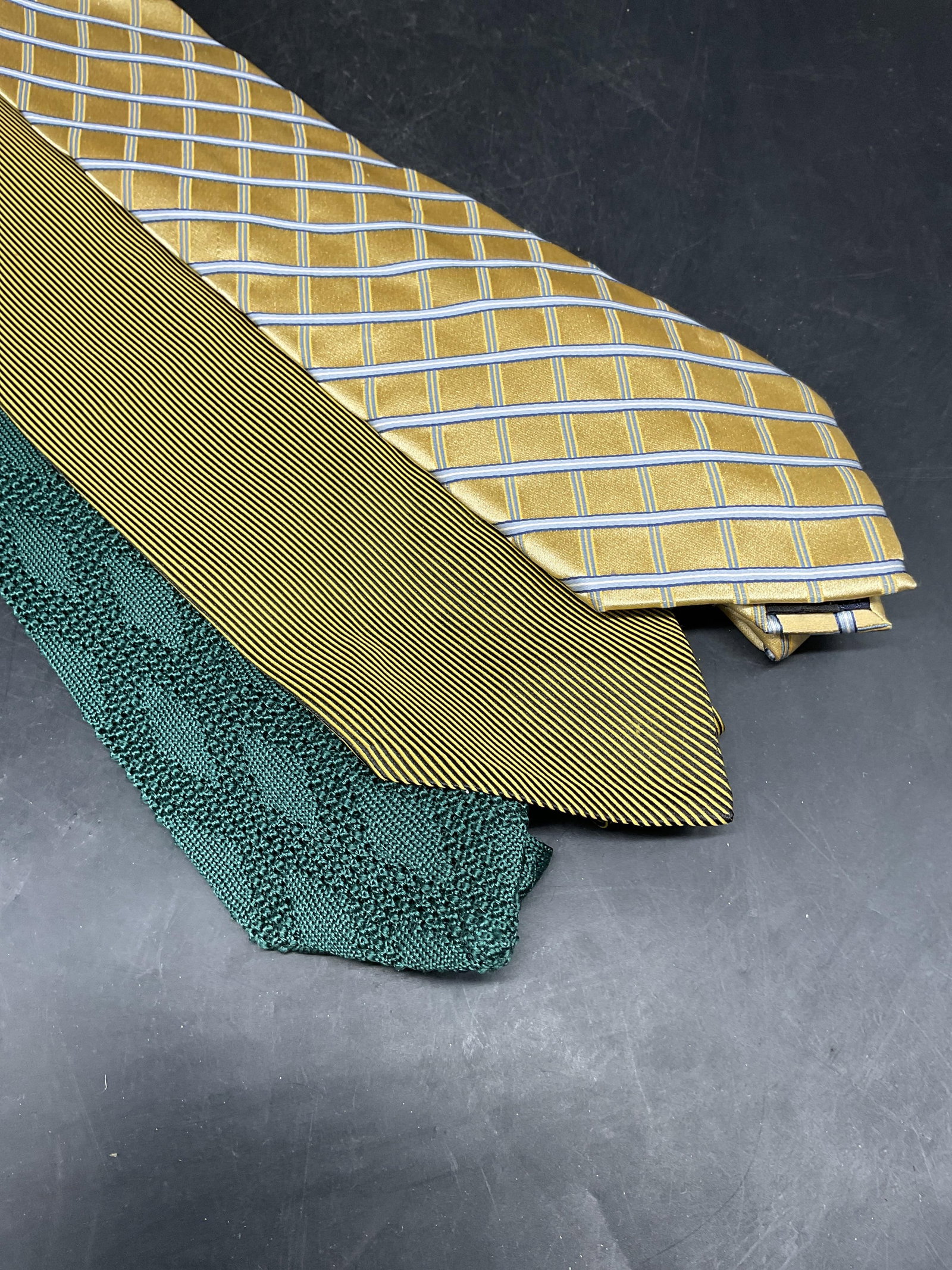 Lot 3 Bill Blass Striped Silk Tie Italy + (1 of 7)