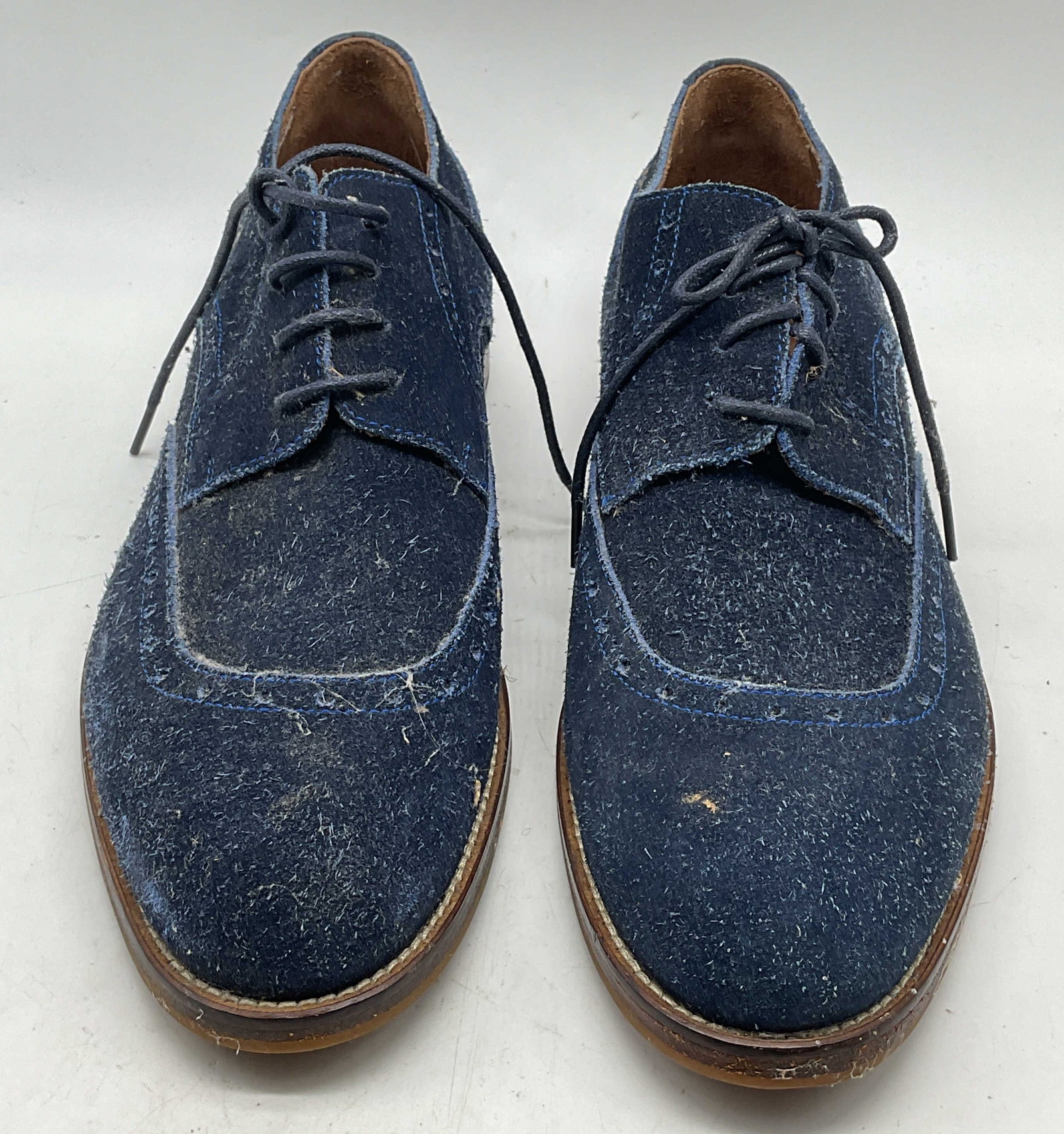 Kurt Geiger London Blue Suede Shoes, Italy (1 of 6)