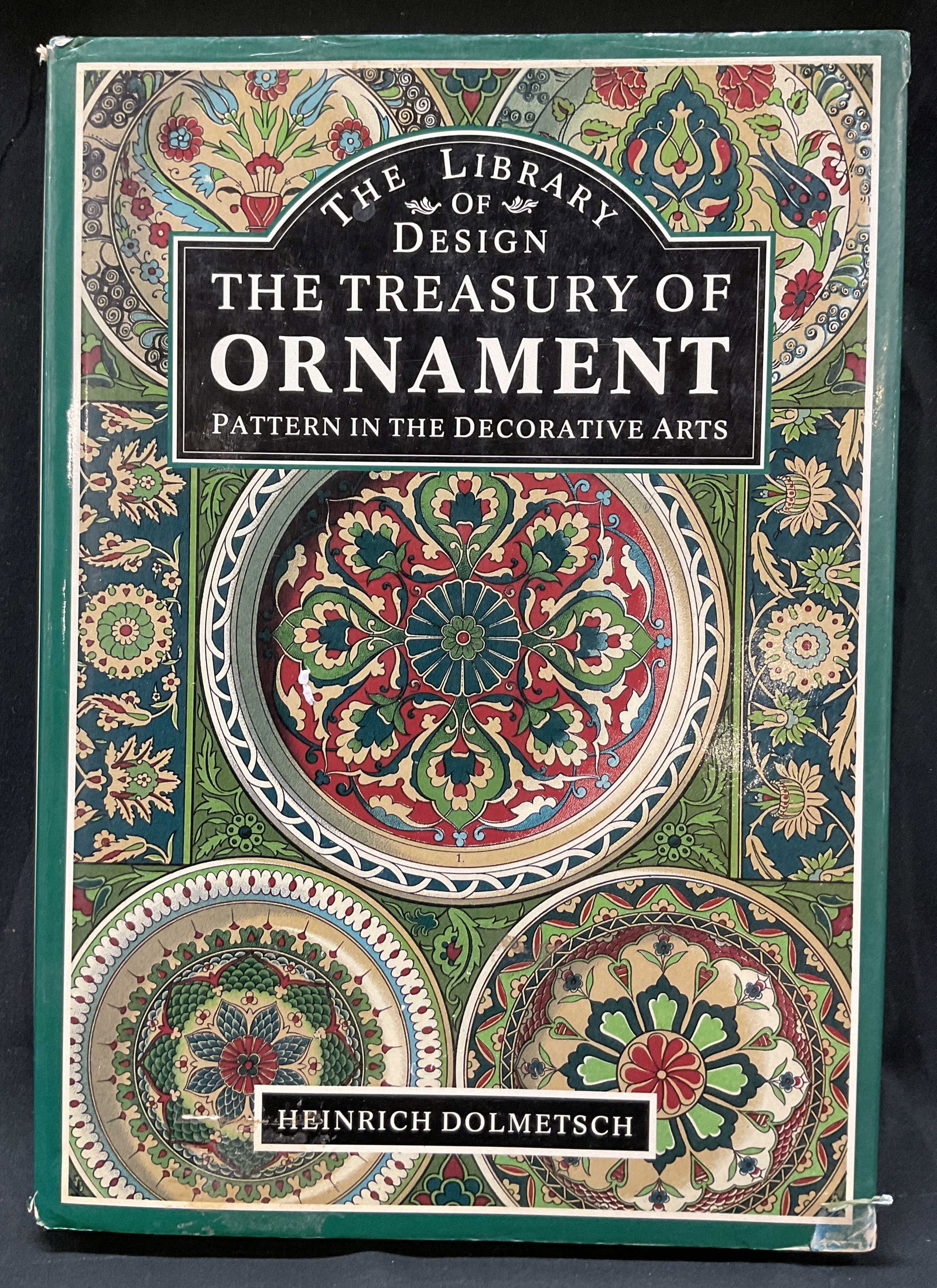 1989 Treasury Of Ornament Illus Bk Dolmetsch+: The Treasury Of Ornament Pattern In The Decorative Arts by Heinrich Dolmetsch. Introduction by Hilary Young. Published by Portland House, 1989. Hard cover book with illustrated cover. Contains illustr