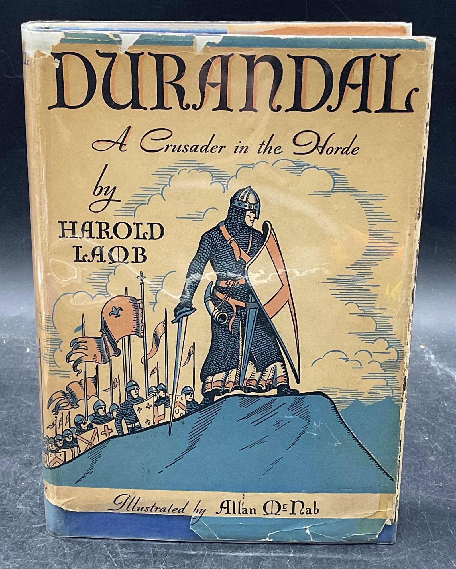 1931 Harold Lamb Durandal 1st Edition Illustrated (1 of 8)