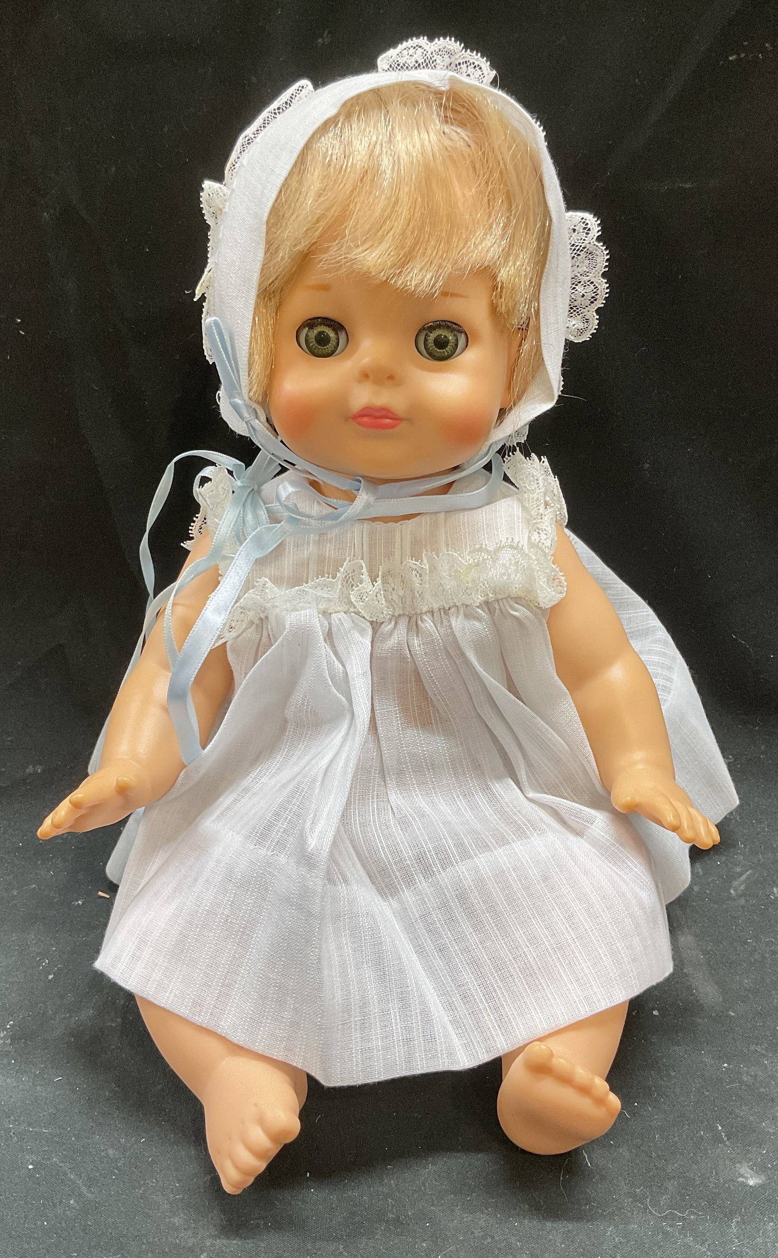 Vintage Articulated Baby Doll & Clothing (1 of 6)