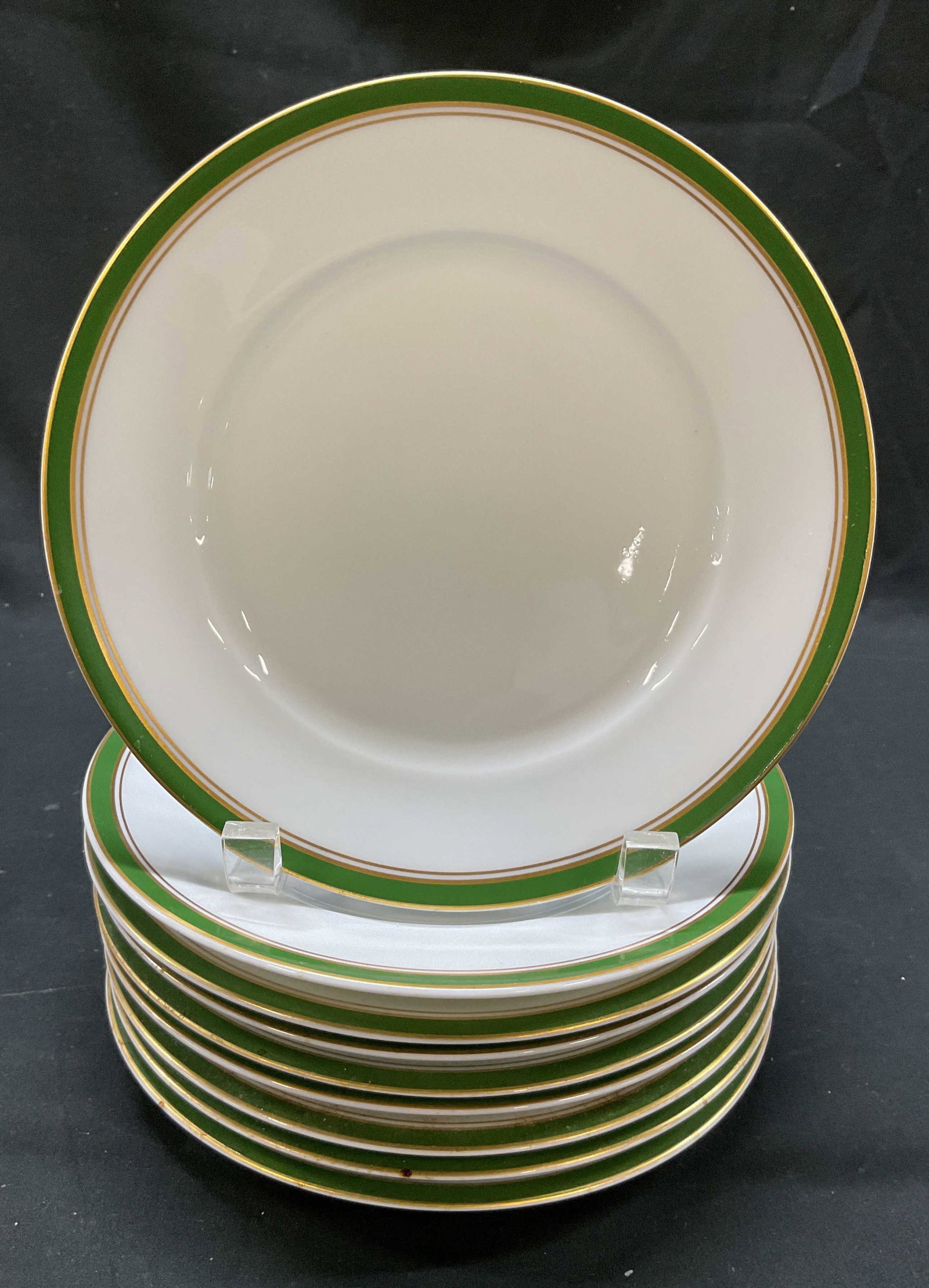 Set 9 Raynaud & Co Limoges Porcelain Plates France (1 of 6)