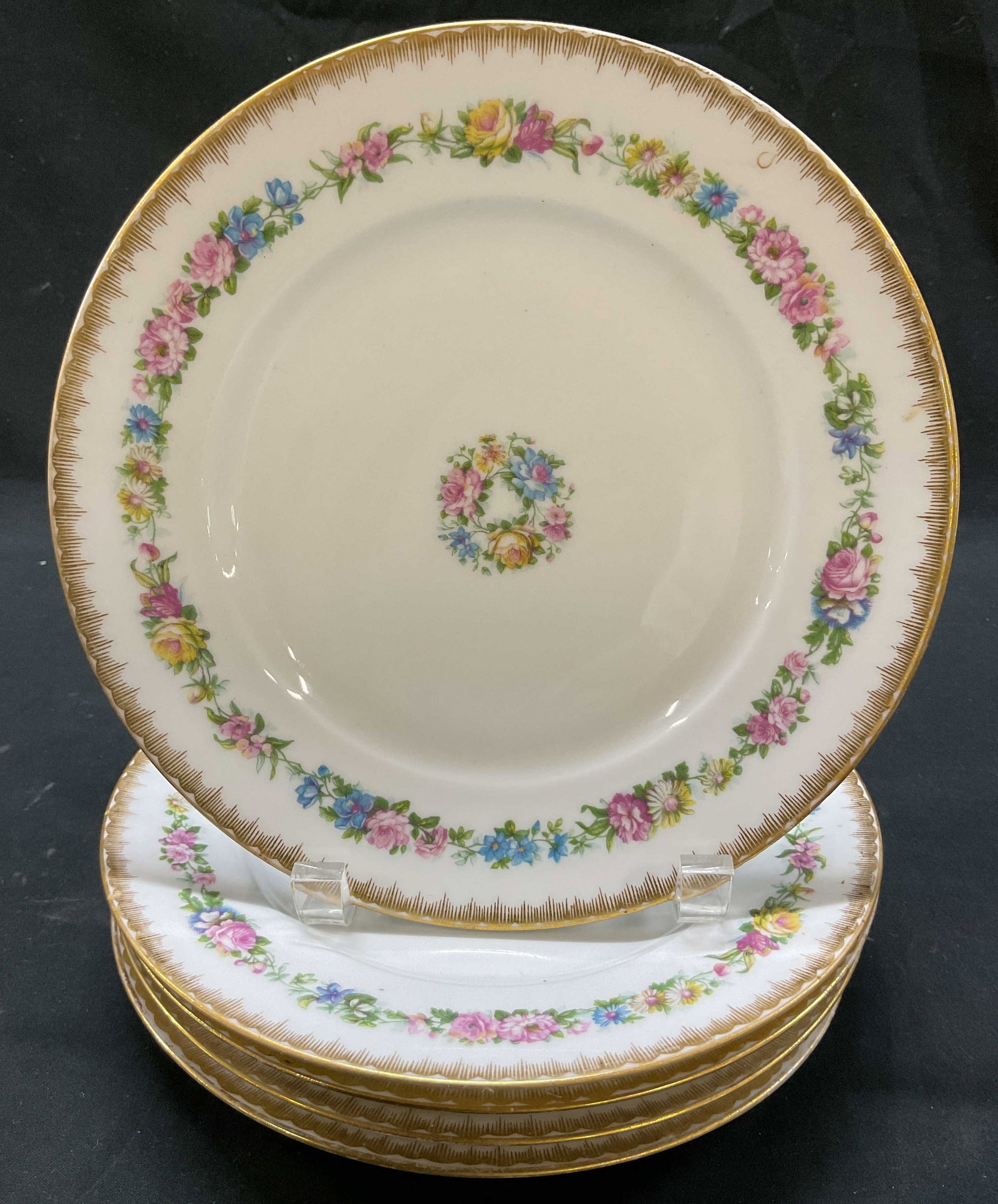 Set 5 Charles Ahrenfeldt Limoges Plates France (1 of 7)