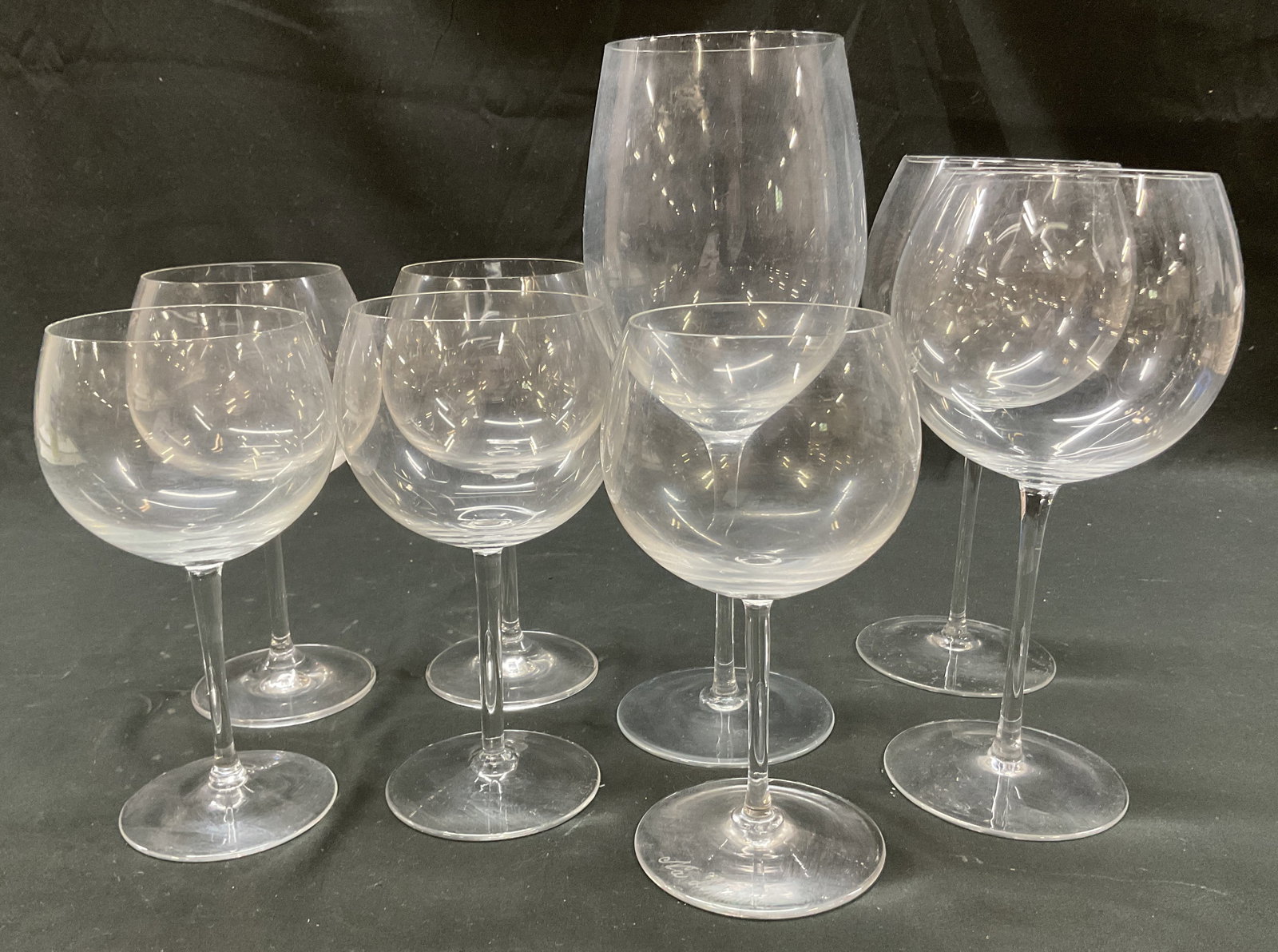 Grp Lot 8 SGND Assorted Crystal Wine Glasses (1 of 15)