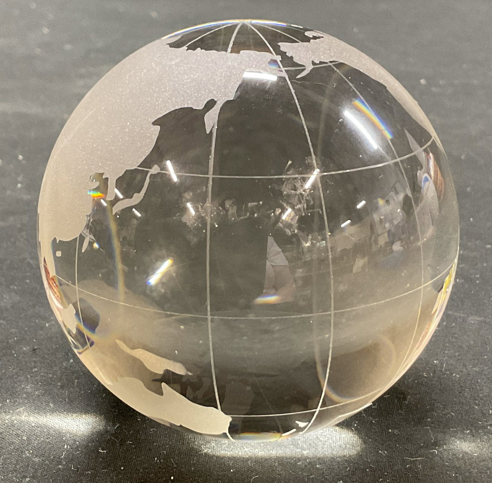 Twos Company World Globe Glass Paperweight (1 of 6)