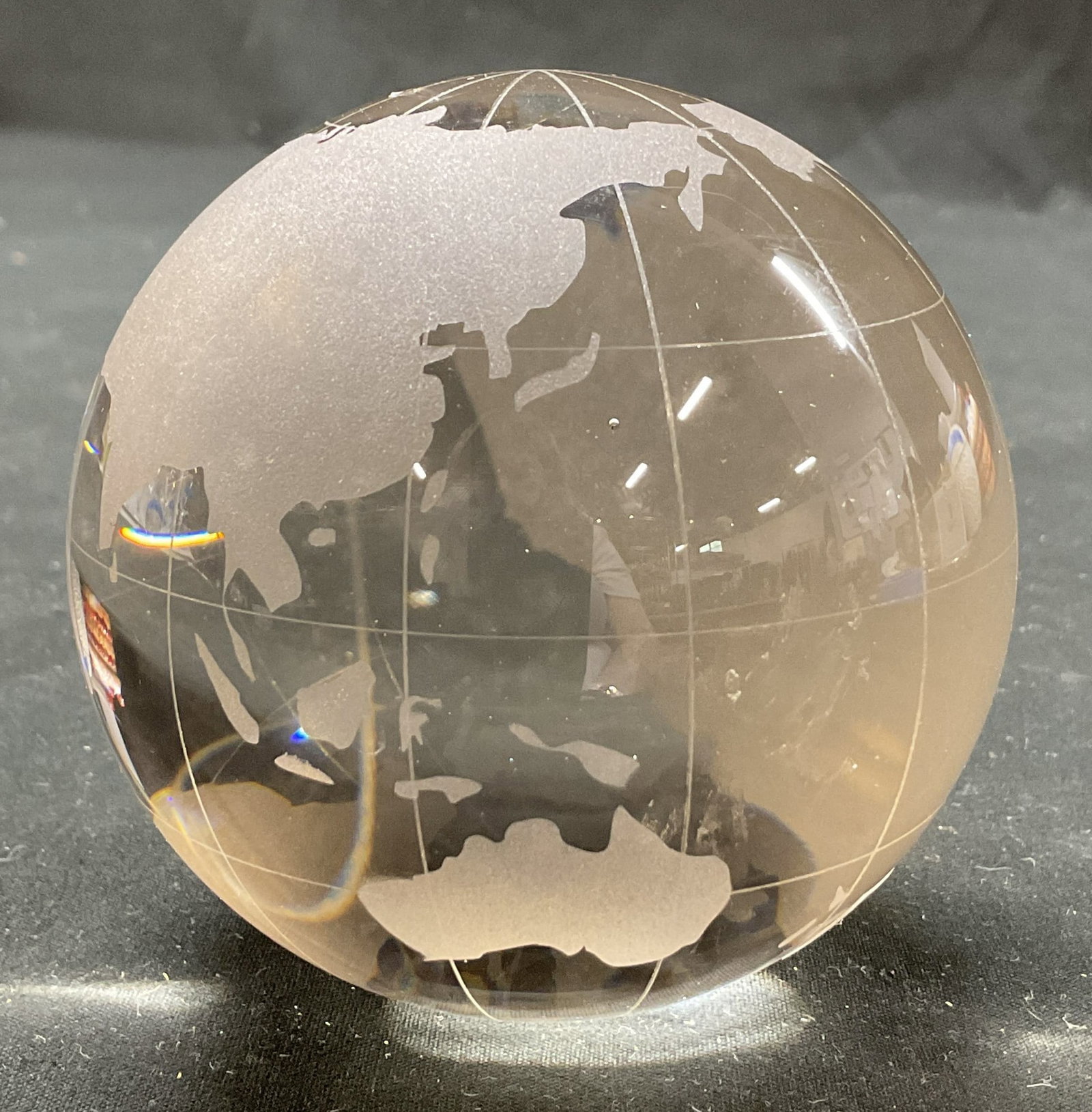 Twos Company World Globe Glass Paperweight (1 of 6)