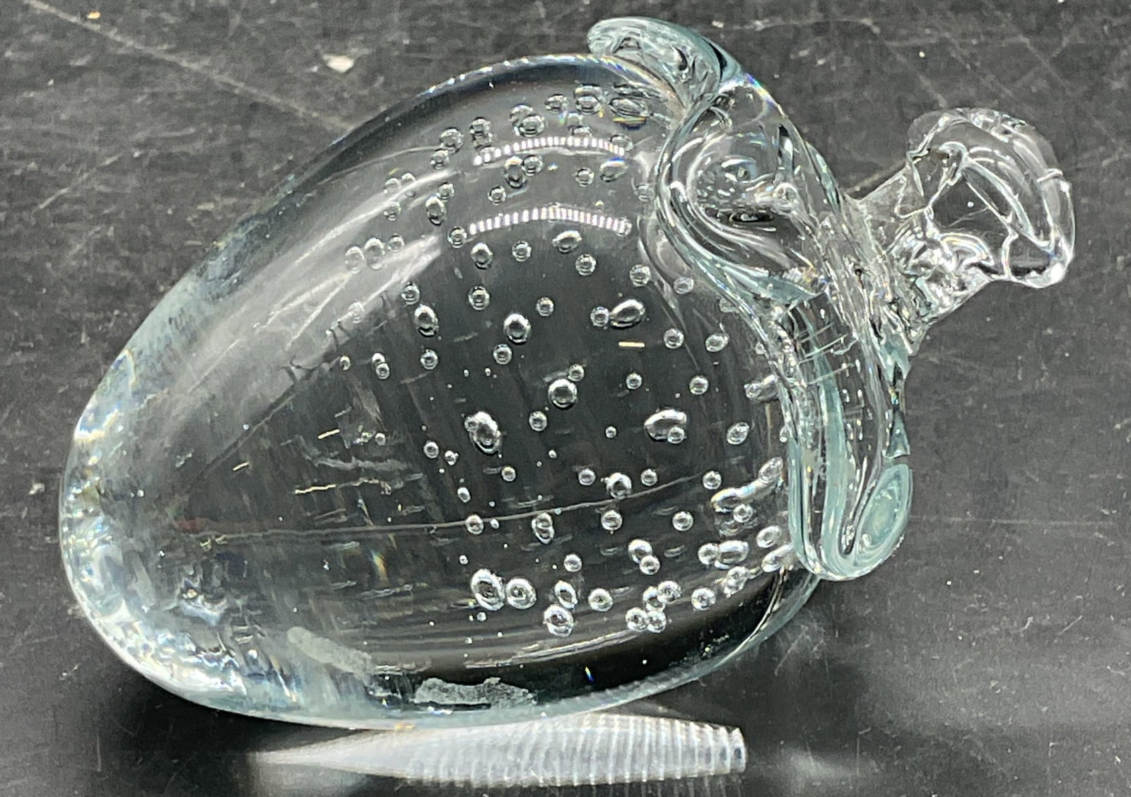 Art Glass Strawberry Paperweight Figurine (1 of 6)