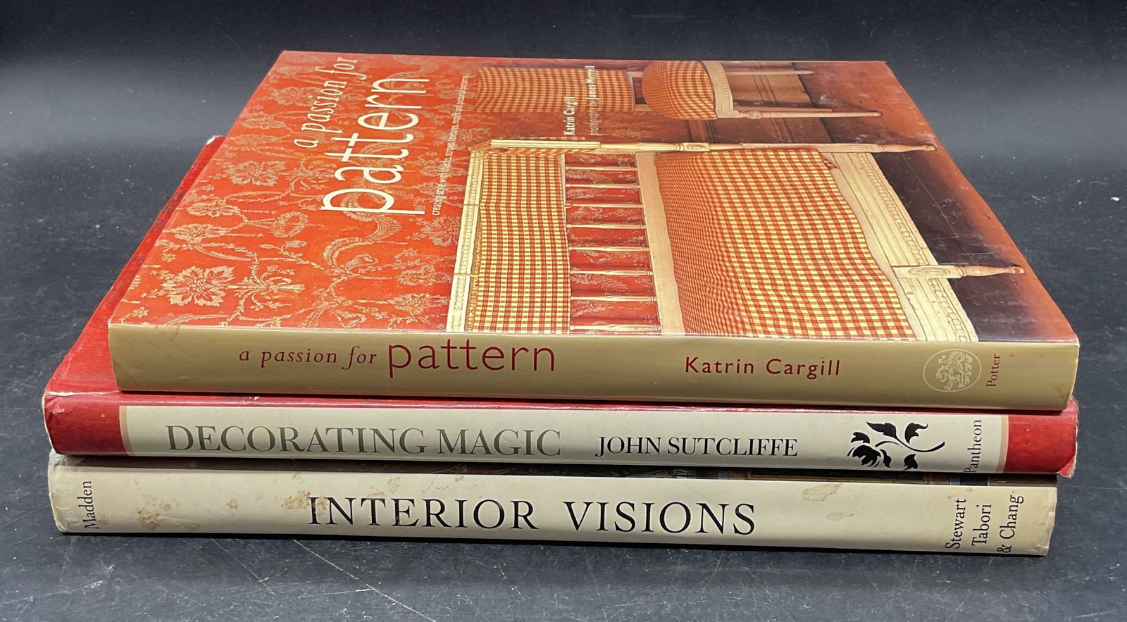 Lot 3 Interior Design Hardcover Books Illustrated (1 of 13)