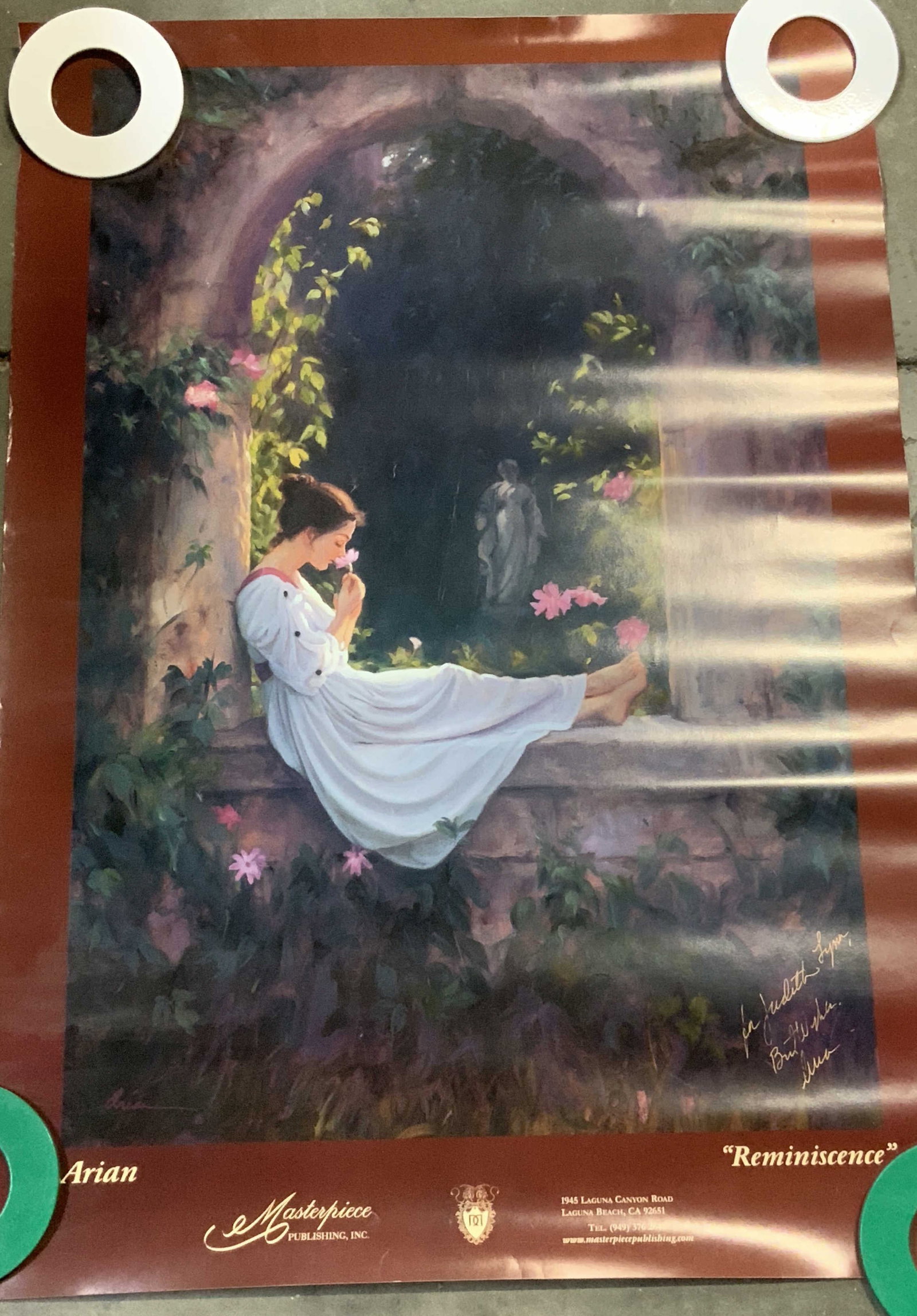 Sgnd Masterpiece Publishing. Reminisce Poster 27in (1 of 7)