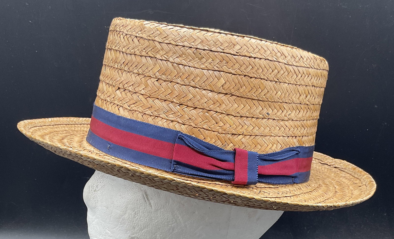 Vintage Bee Hats Woven Straw Hat USA (1 of 6)