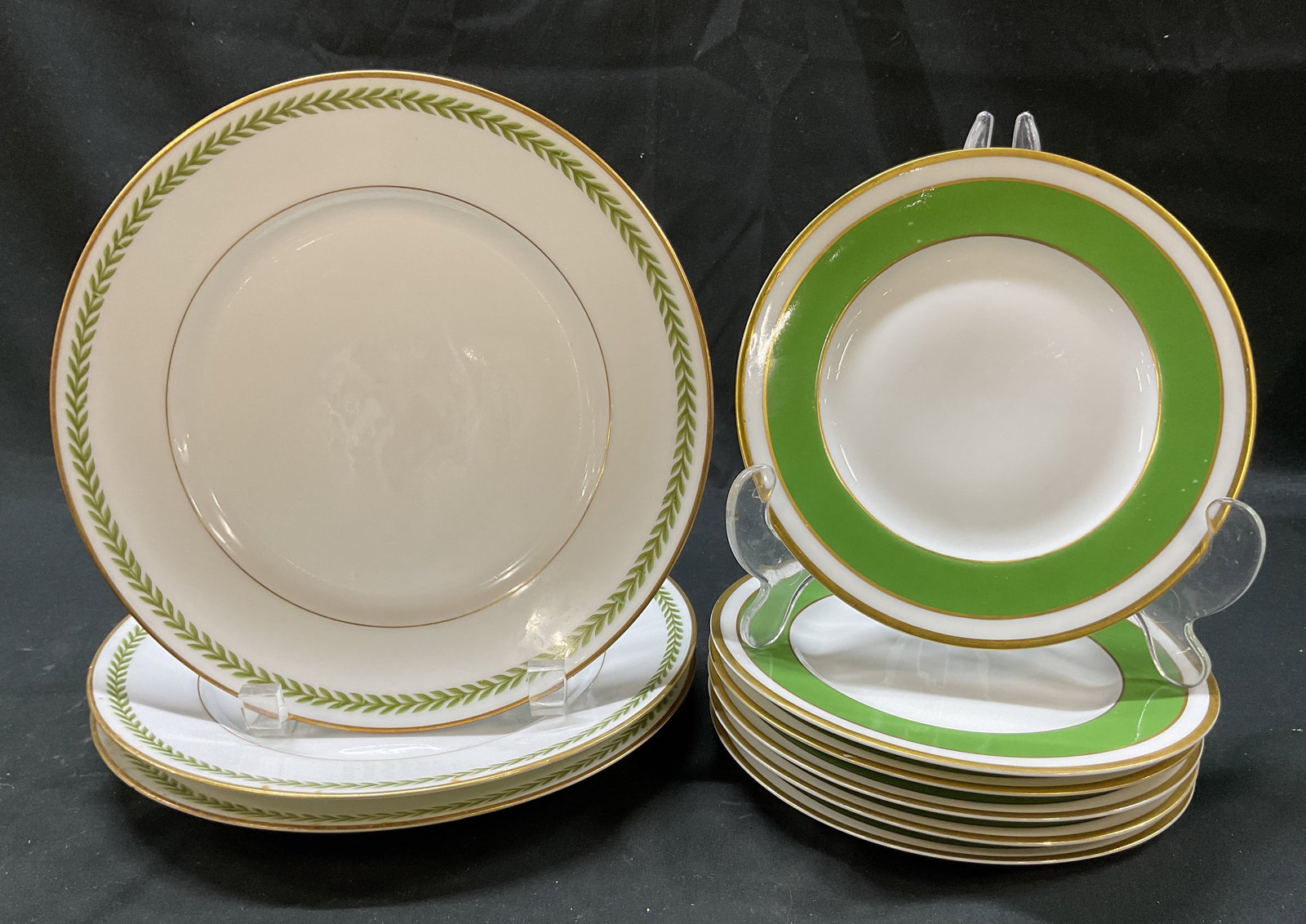Lot 9 Limoges+ Porcelain Plates France (1 of 9)