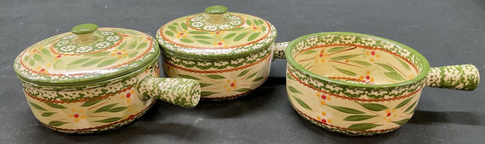 Set 3 Temptations Lidded Casserole Soup Bowls (1 of 10)