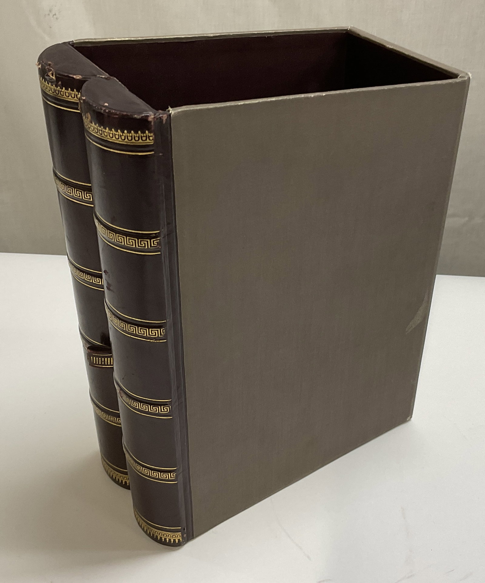 Antique Book-Shaped Paper Holder (1 of 7)