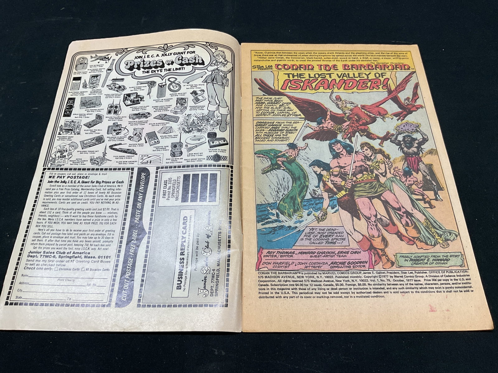 Lot 5 Assorted 1970s Marvel Comics - 8