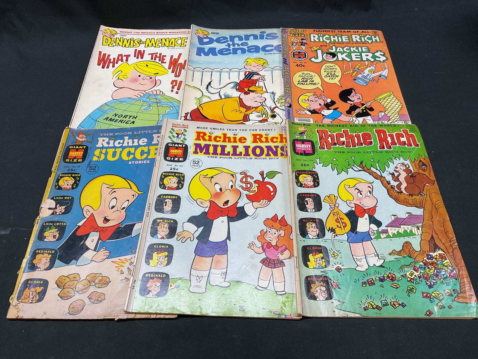 Lot 6 Assorted 1970s Cartoon Characters Comics (1 of 13)