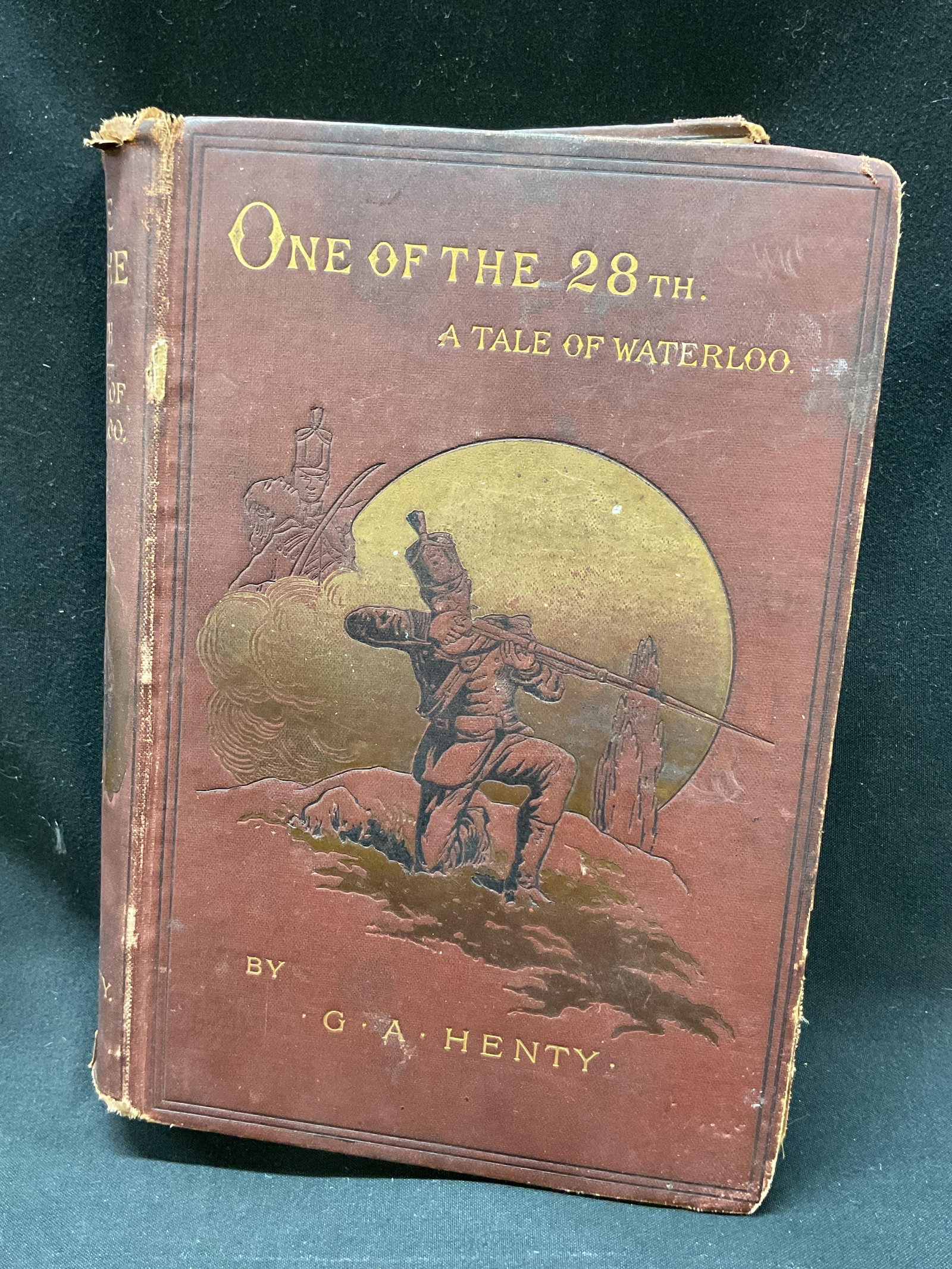 1900s One Of The 28th Waterloo Illus Bk Henty+ (1 of 7)