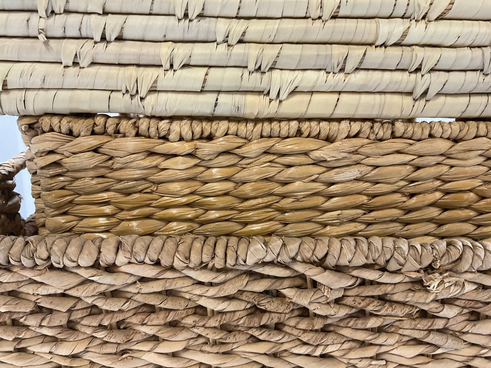 Lt 3 Woven Baskets - 14