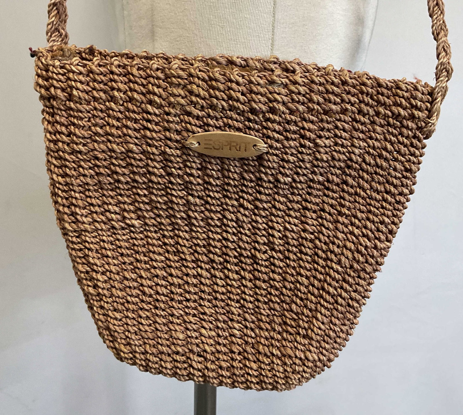 Esprit Brown Woven Shoulder Bag Philippines (1 of 7)