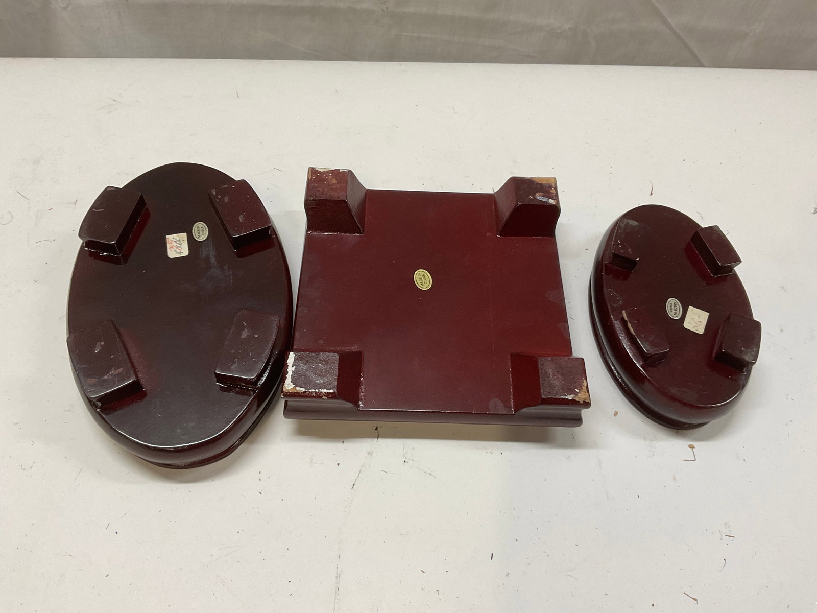 Grp Lt 6 Chinese Rosewood Stands - 12