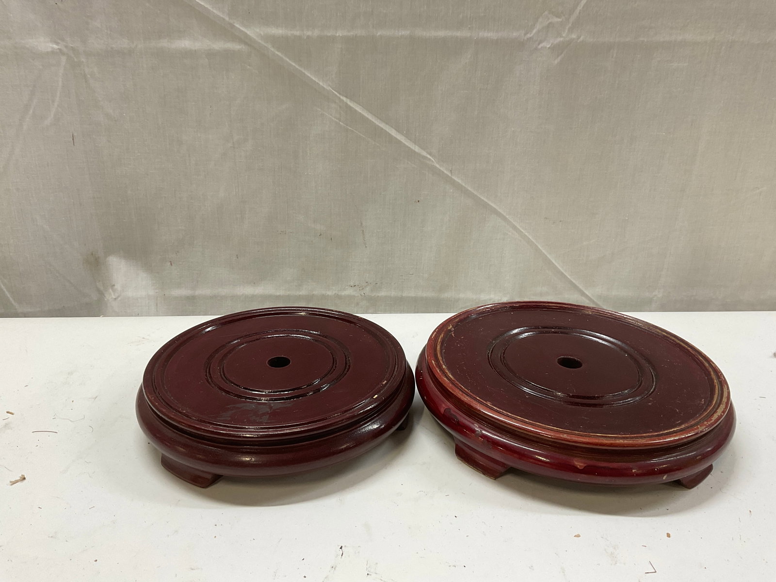 Grp Lt 6 Chinese Rosewood Stands - 6