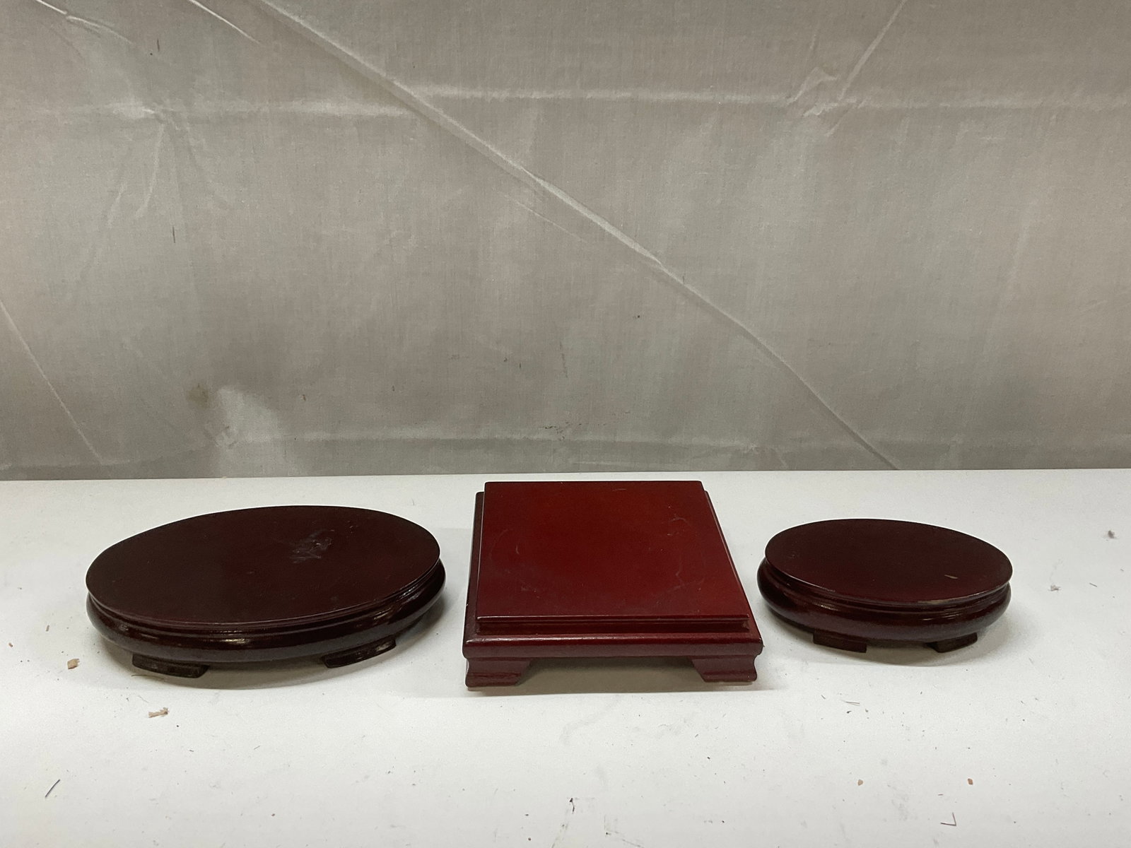 Grp Lt 6 Chinese Rosewood Stands - 9