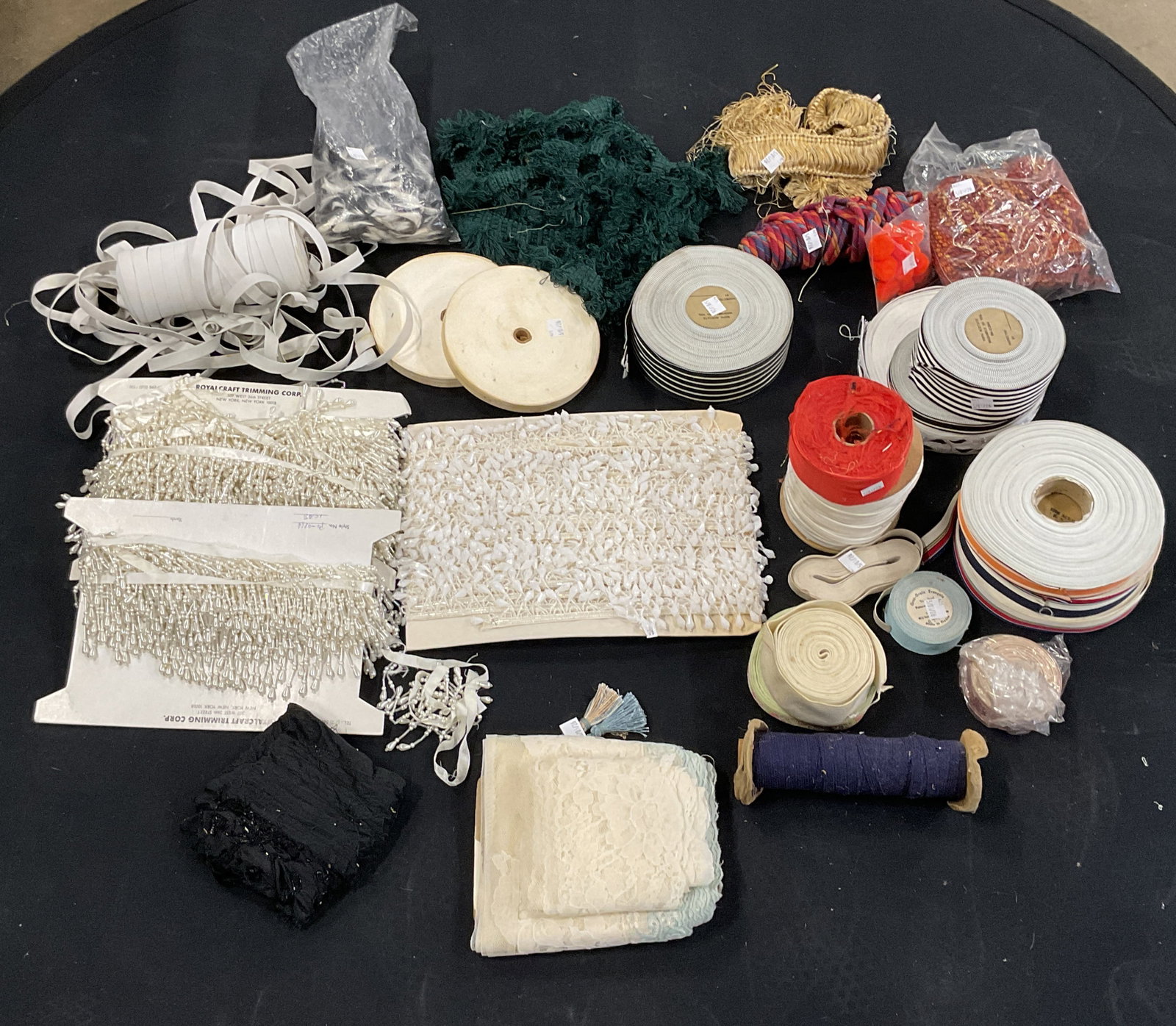 Group Lot Trims, Lace, Elastic, Sewing Materials (1 of 7)