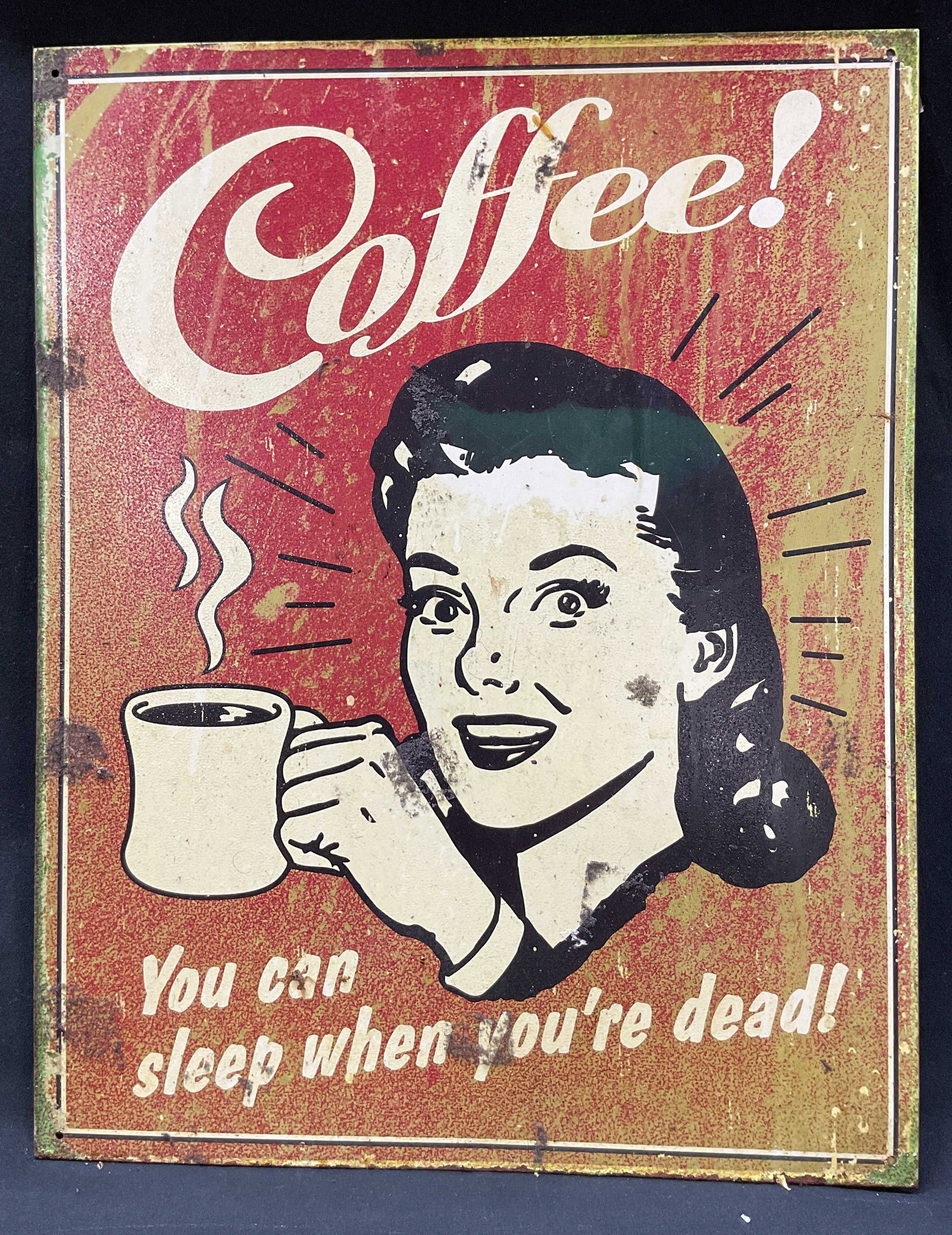 2006 Coffee Decorative Wall Sign USA (1 of 6)