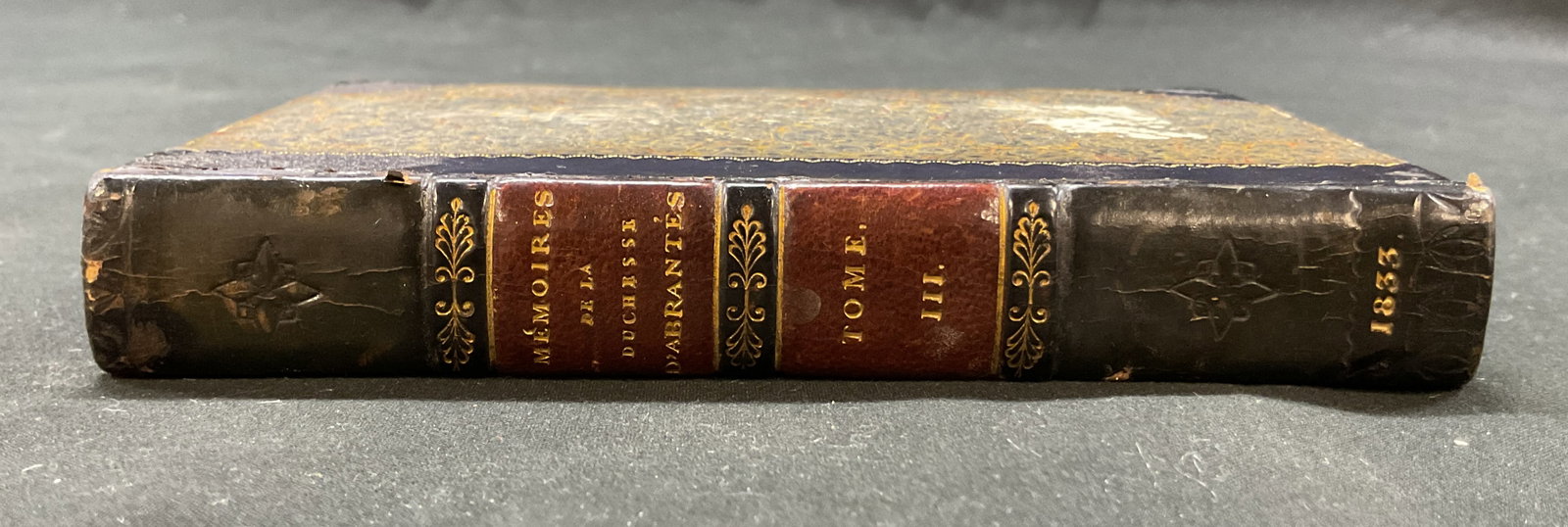 1832 Antique Memoires DAbrantes French Book+ (1 of 6)