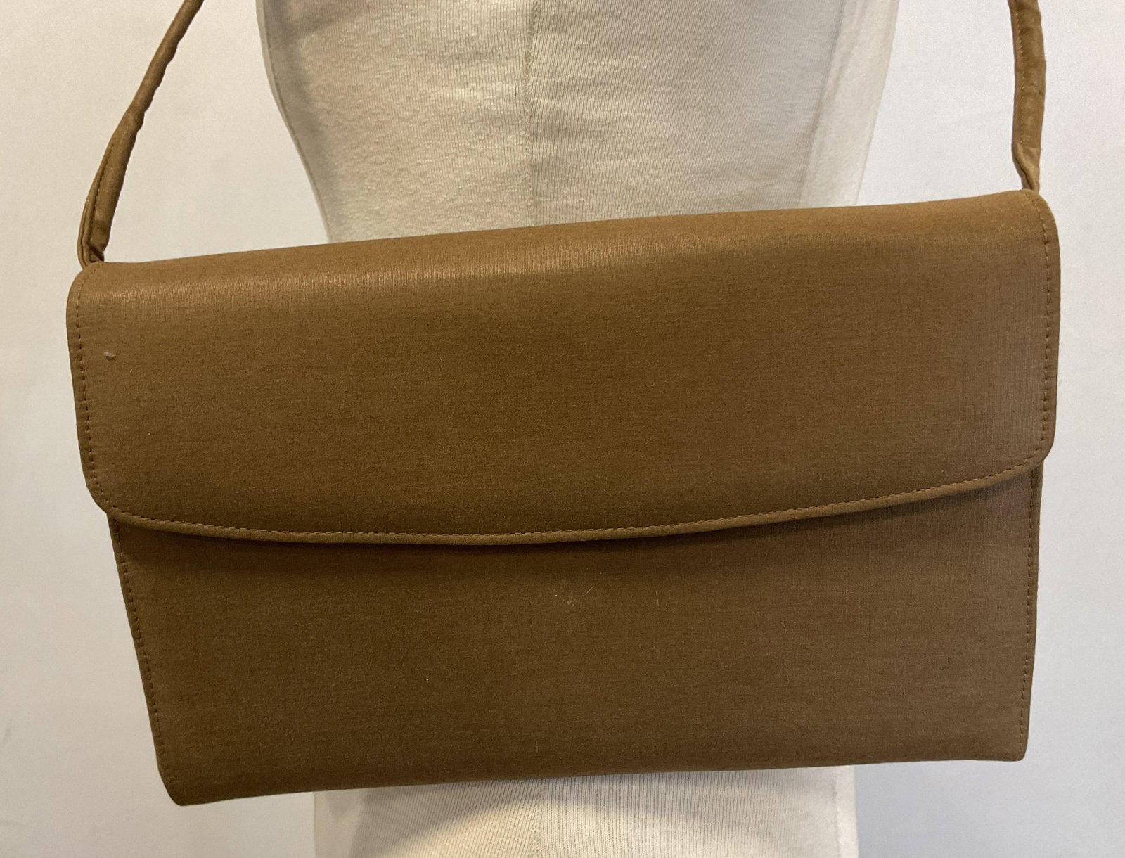 Vintage Brown Shoulder Purse (1 of 8)