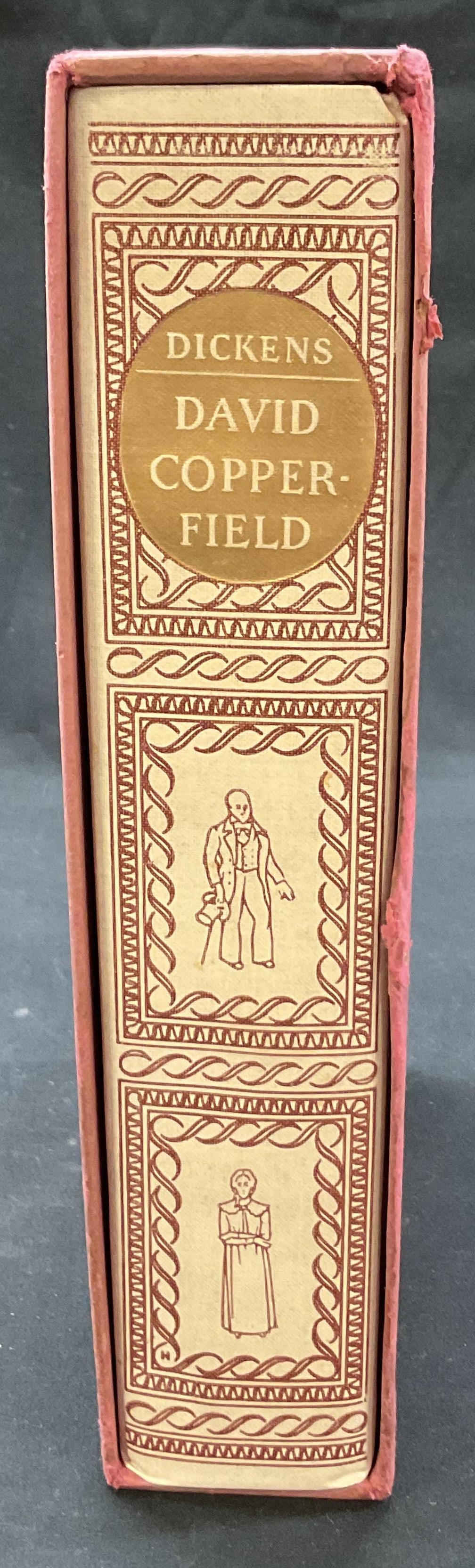 1937 History Of David Copperfield Illus Bk Dickens+: The Personal History Of David Copperfield by Charles Dickens. Illustrated by John Austen. Published by The Heritage Press, 1937. Hard cover book with illustrated cover. Comes with book case. Book cont
