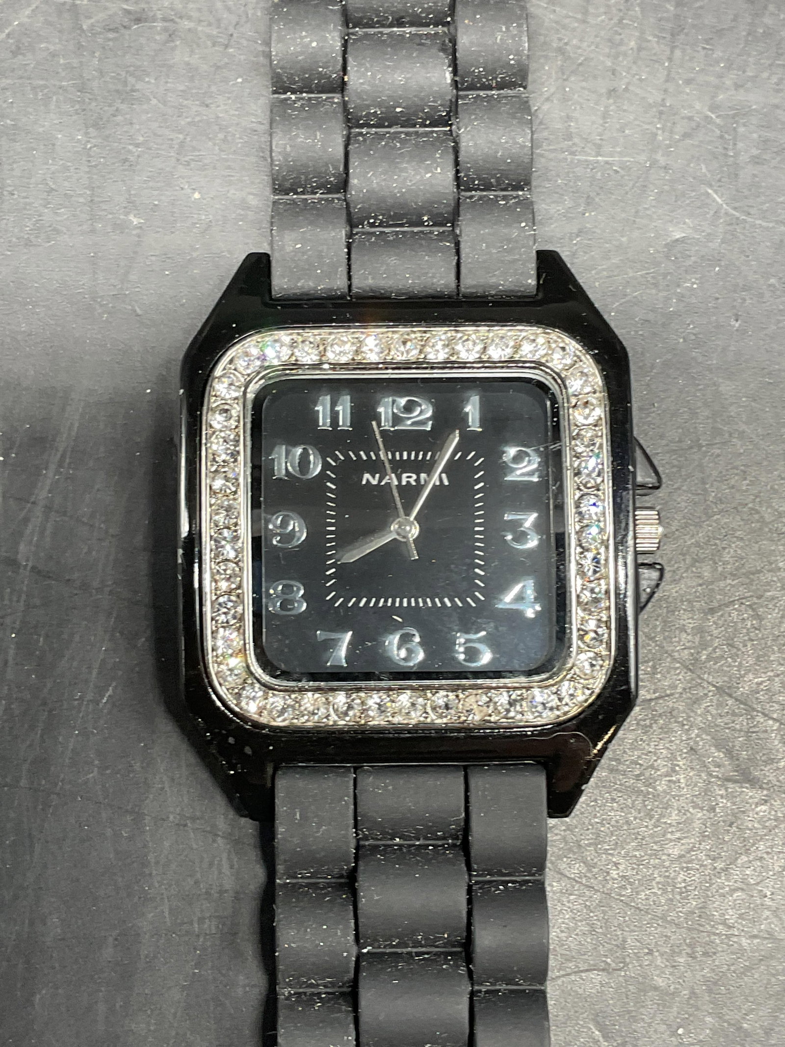 Narmi Black Crystal Watch (1 of 6)