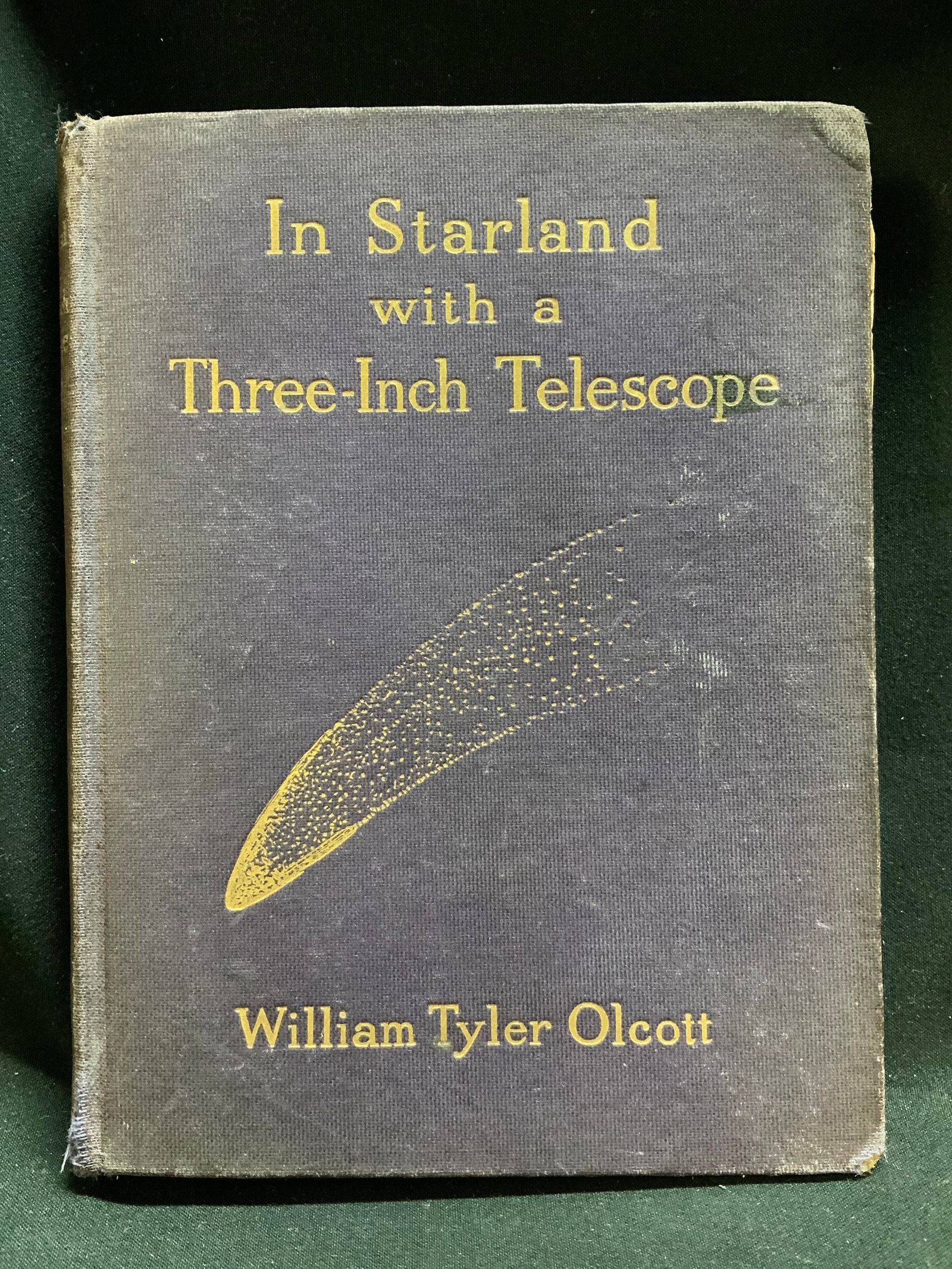 1909 In Starland 3 Inch Telescope Bk OLCOTT illust: In Starland with a Three-Inch Telescope by William Tyler Olcott. G.P. Putnams Sons. New York & London. Copyright 1909. Book features various illustrated star graphs and tables. Property of Upper East 
