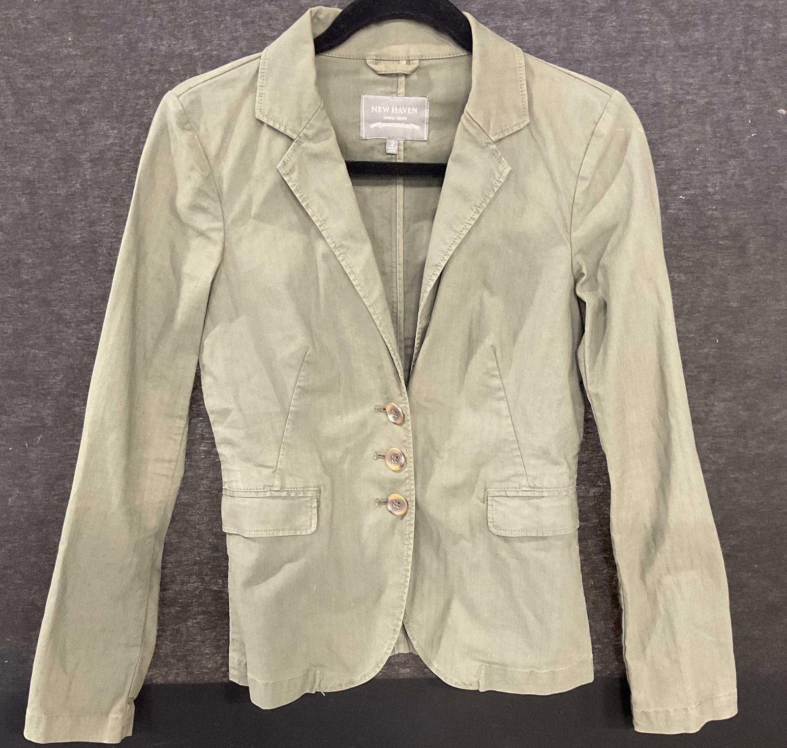 New Haven Supply Green Cotton Jacket (1 of 6)
