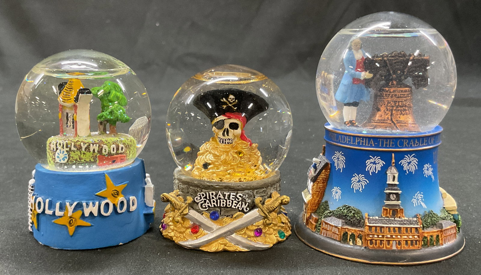 Lot 3 Disney+ Souvenir Snow Globes (1 of 7)