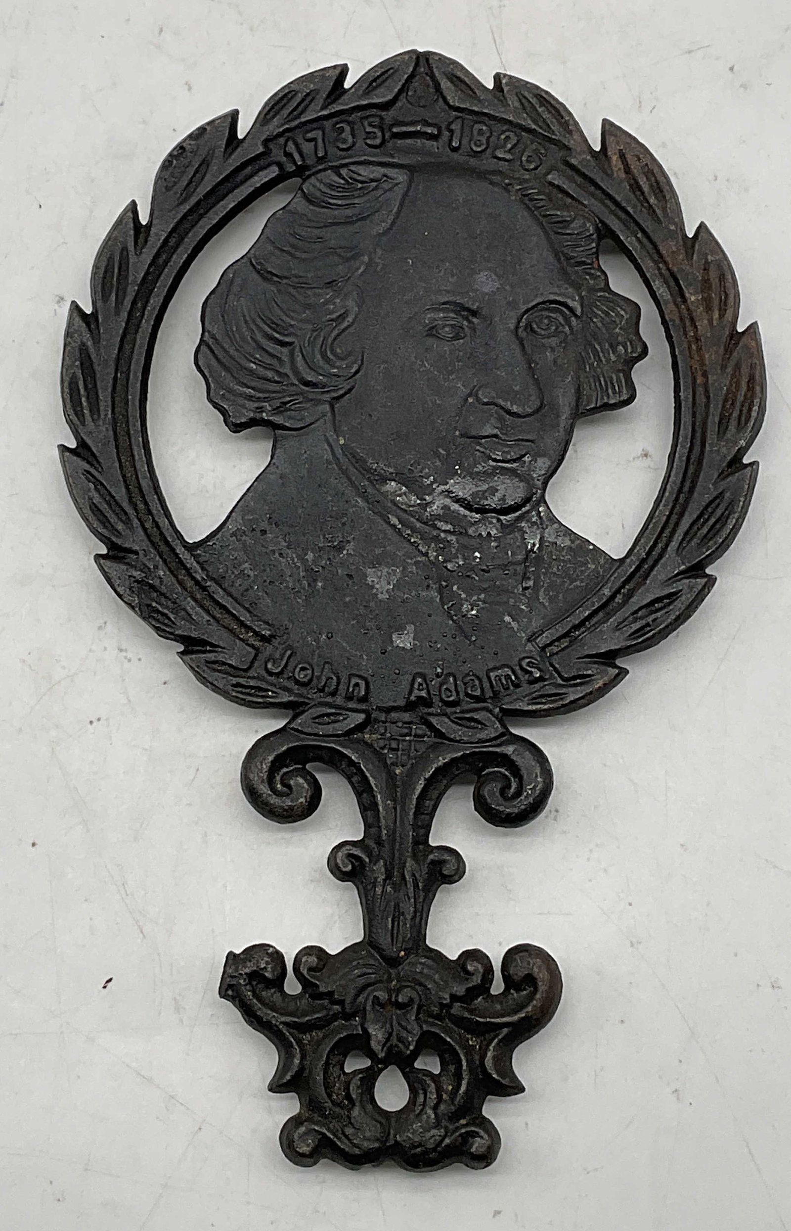 Vintage John Adams Cast Iron Trivet (1 of 6)
