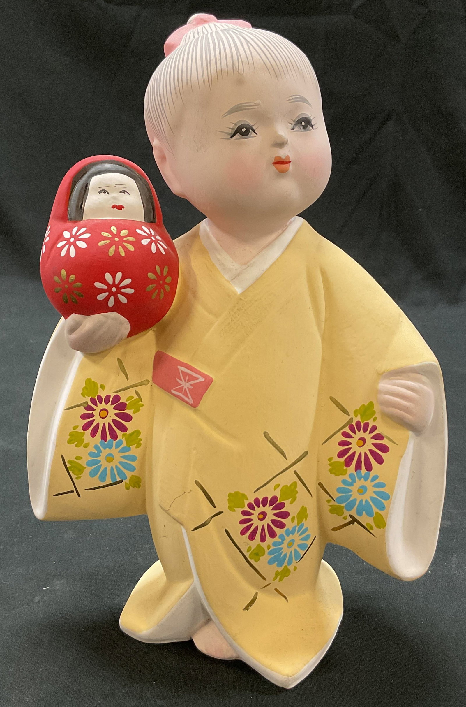 Vintage Japanese Hakata Ceramic Geisha Figurine (1 of 8)