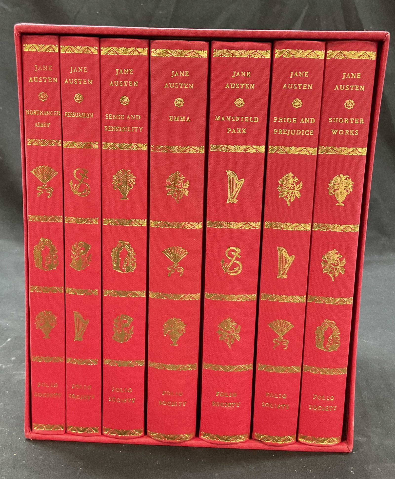 Set 7 1975 Jane Austen Illustrated Books+ (1 of 9)