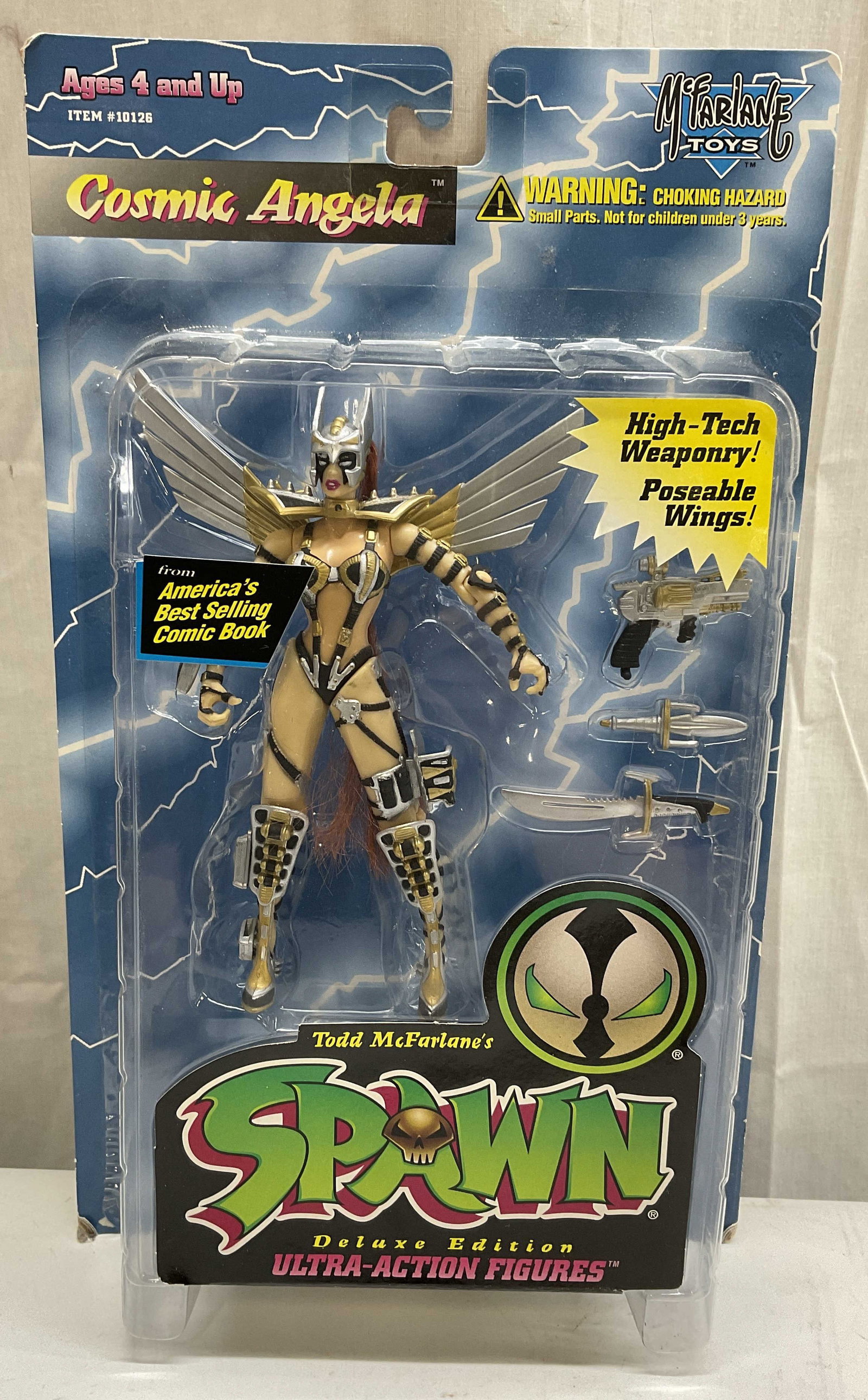 1995 NIP TMP McFarlanes Spawn Cosmic Angela Fig (1 of 7)