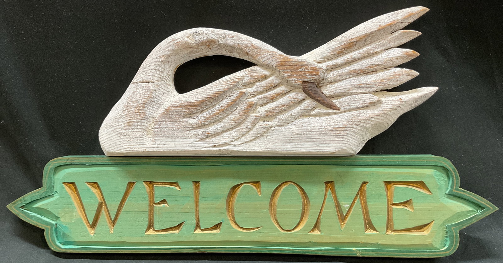 SGND 1988 Skidworks Collection Swan Welcome Sign (1 of 7)