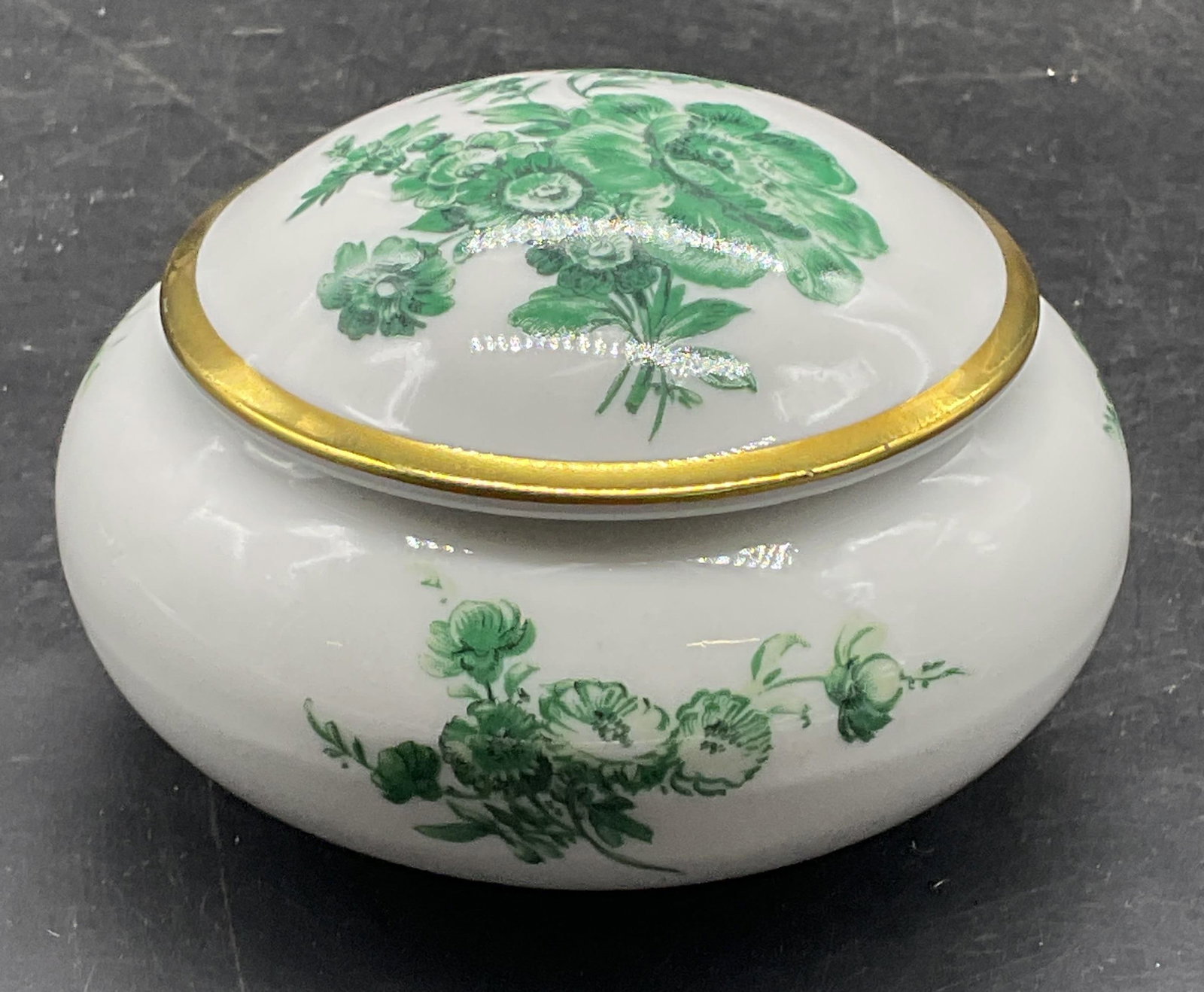 KPM Porcelain Floral Trinket Box Germany (1 of 6)