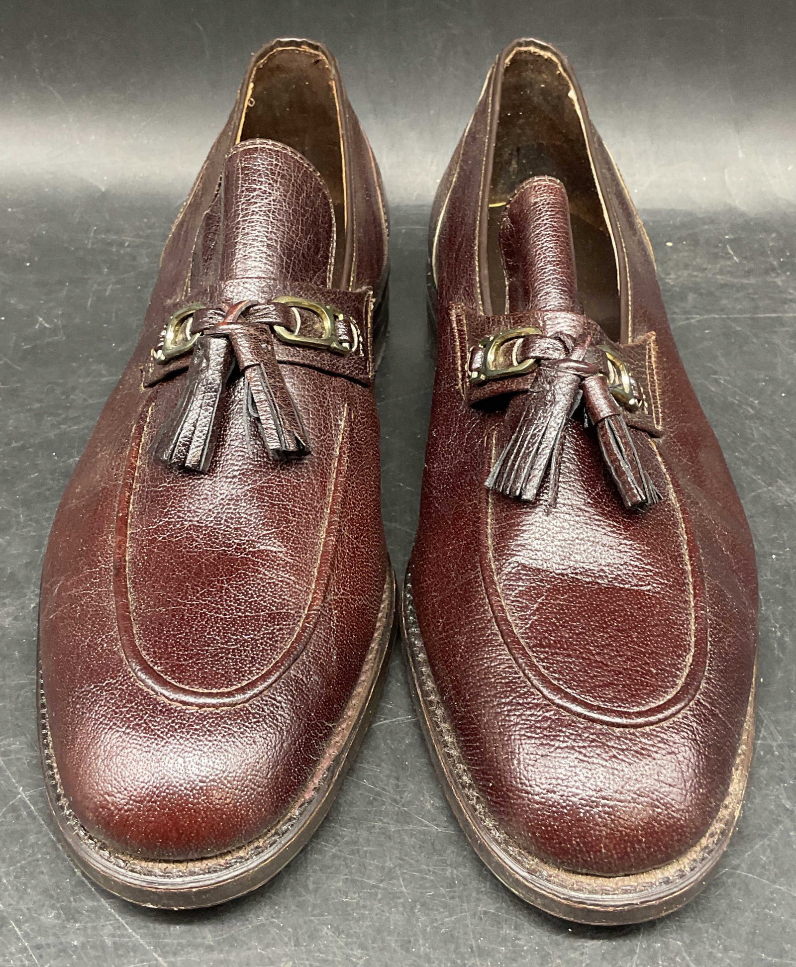 American Gentleman Brown Leather Loafers USA (1 of 6)