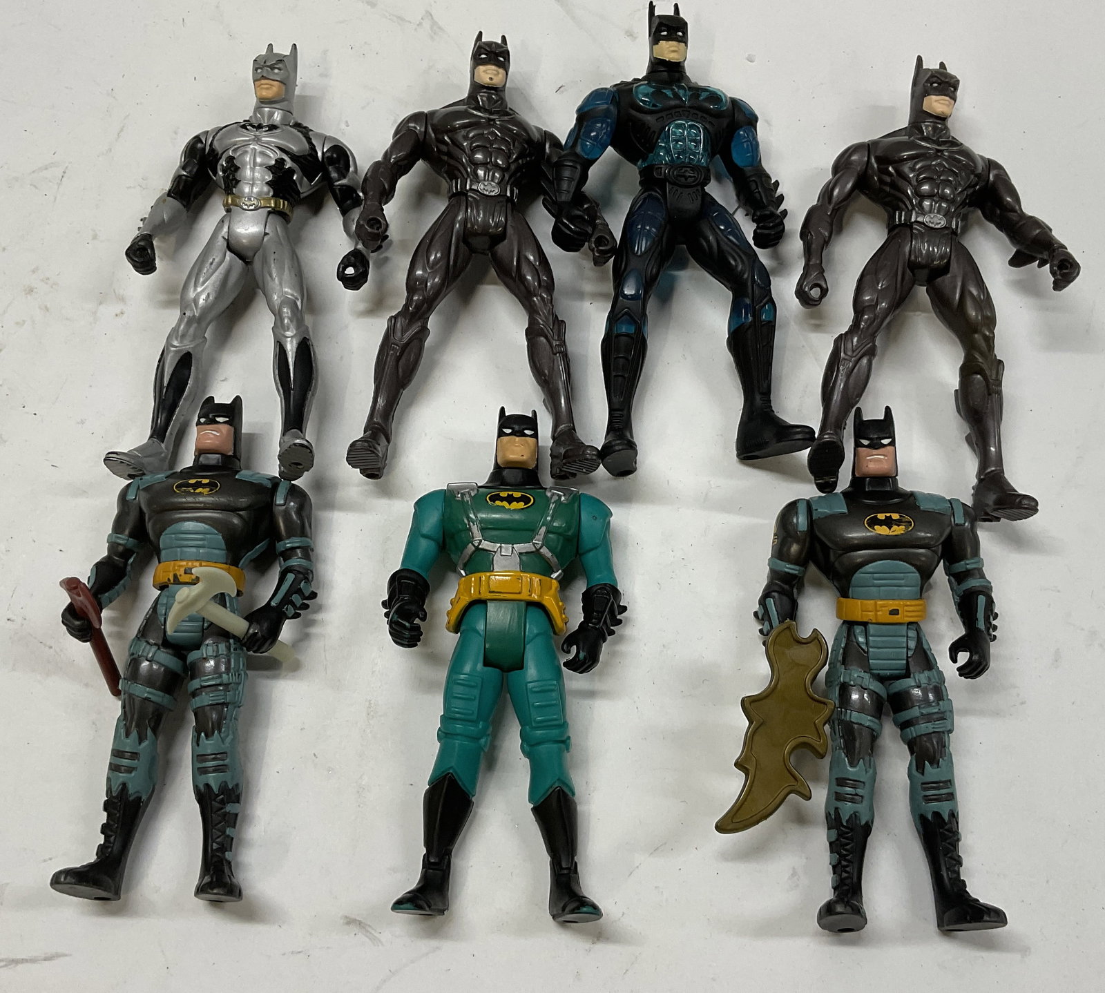 Lt 7 1990s DC Comics Batman Action Figures (1 of 6)