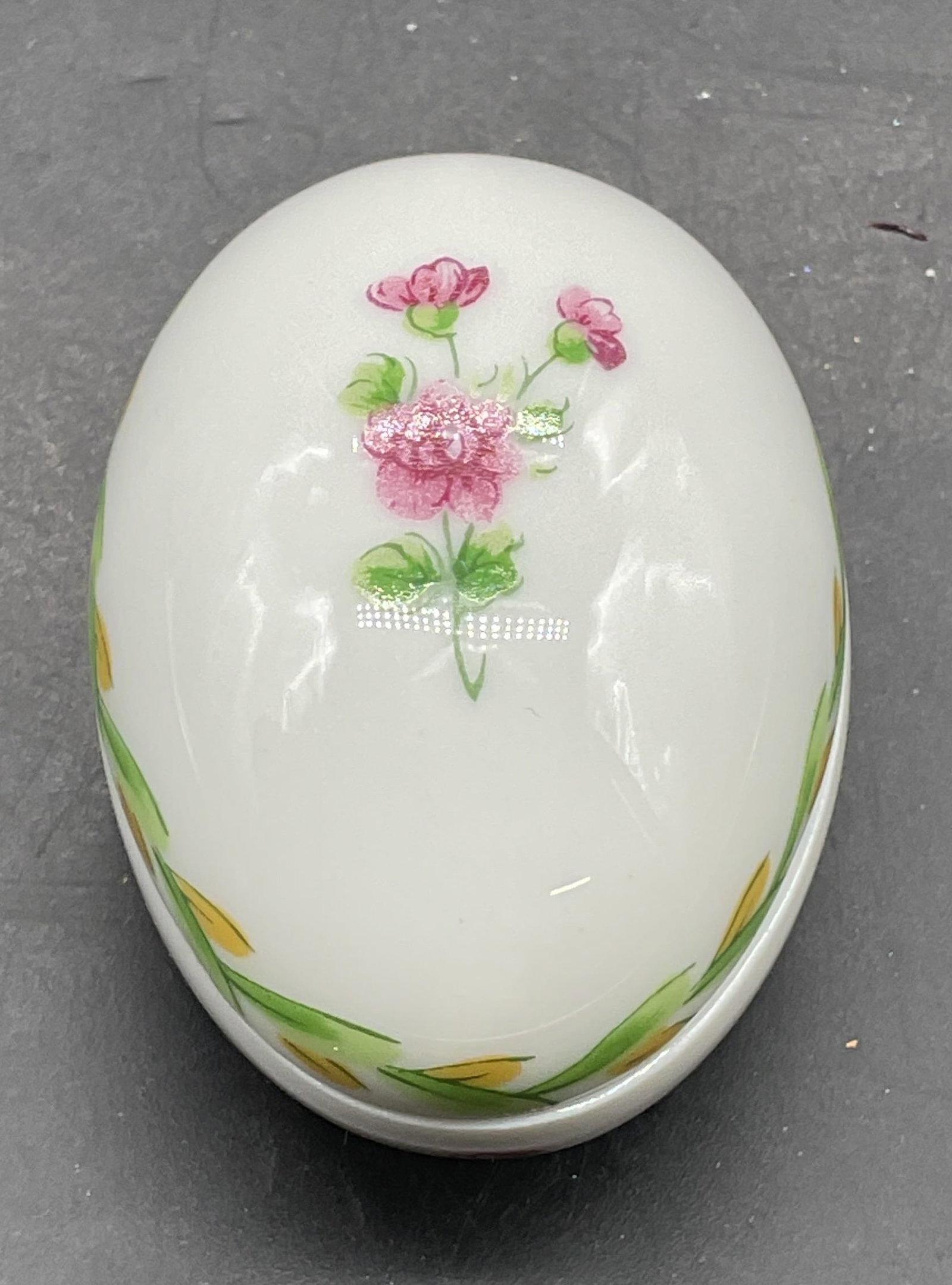 BERNARDAUD Limoges Porcelain Floral Trinket Box (1 of 6)